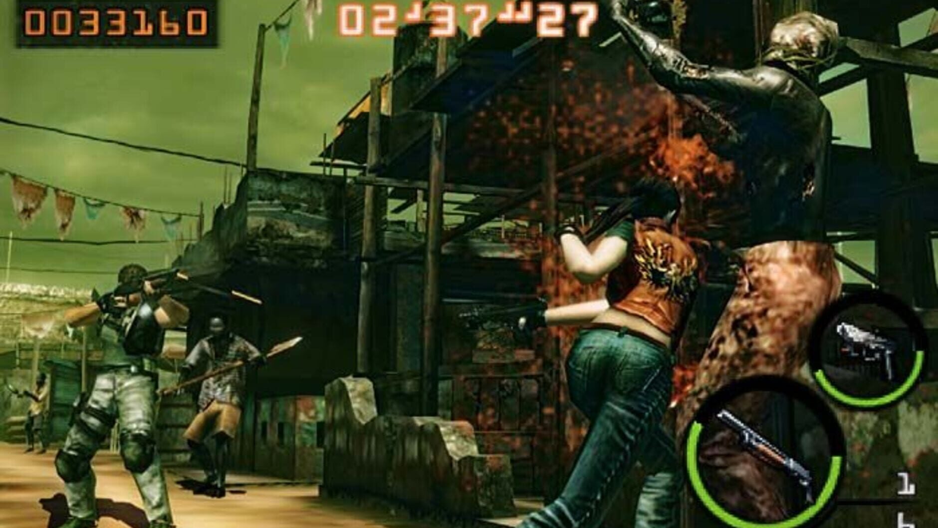Screenshot for Resident Evil: The Mercenaries 3D