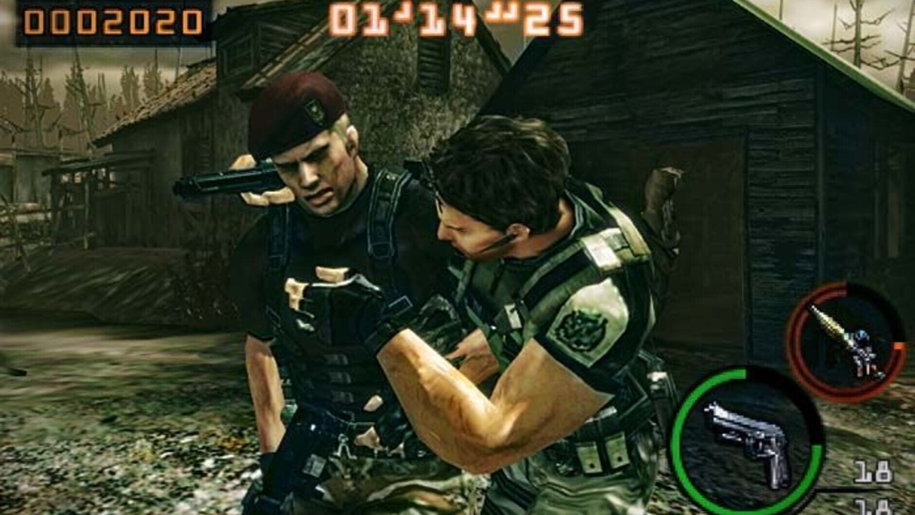Screenshot for Resident Evil: The Mercenaries 3D