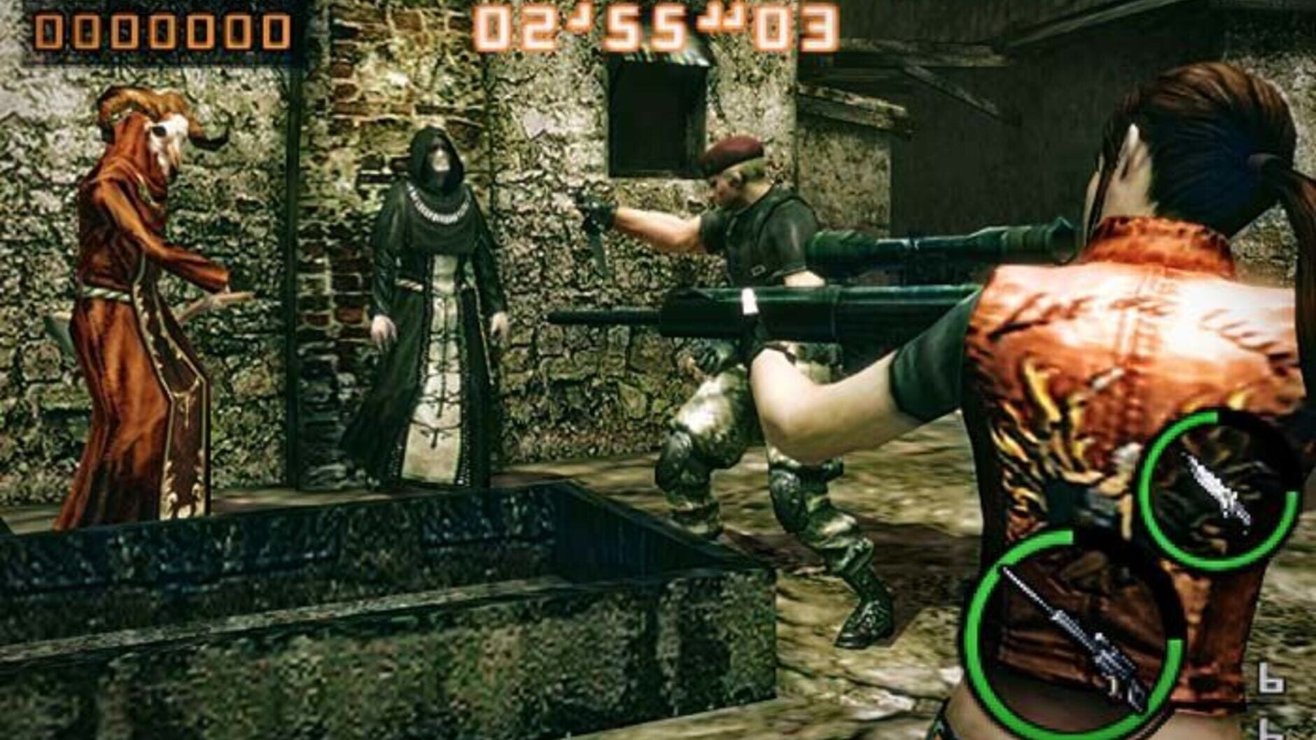 Screenshot for Resident Evil: The Mercenaries 3D