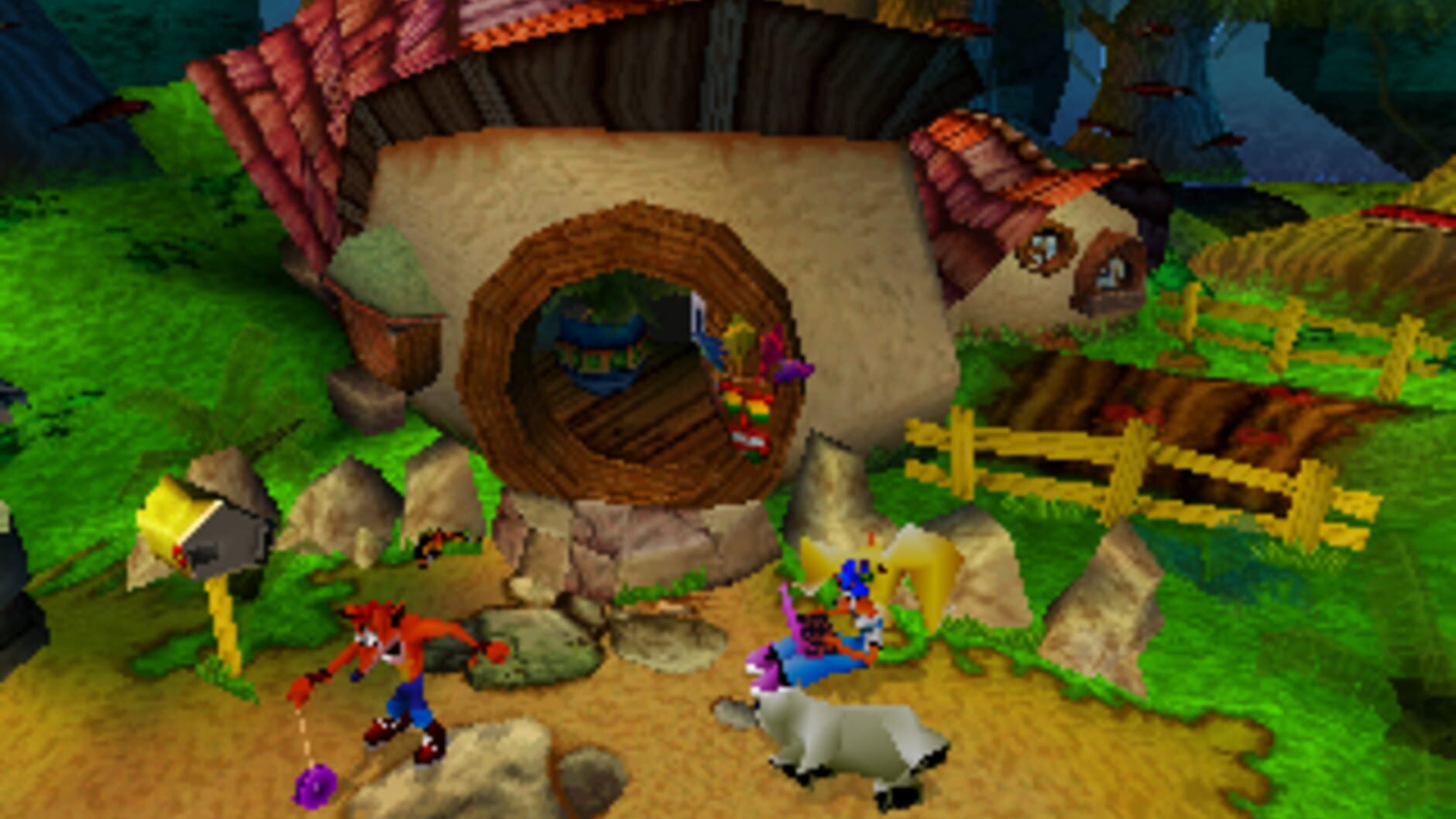 Screenshot for Crash Bandicoot: Warped