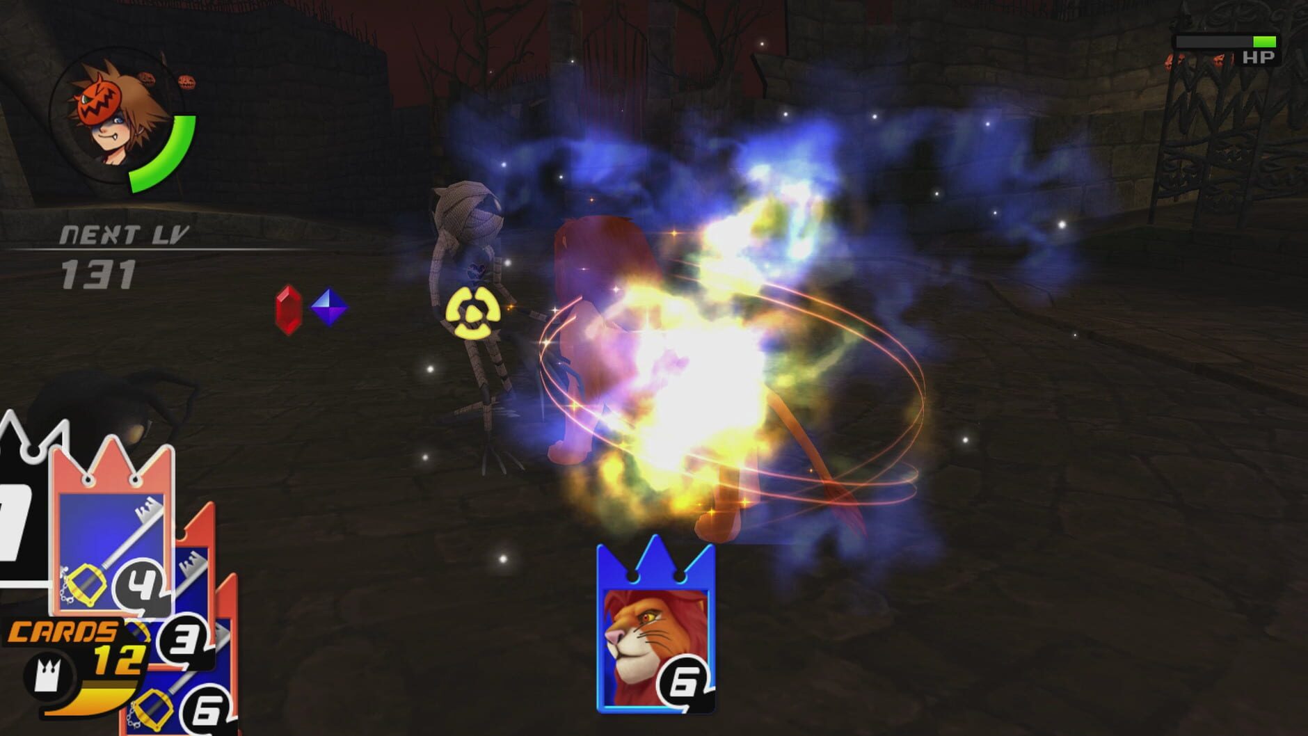 Screenshot for Kingdom Hearts Re:Chain of Memories