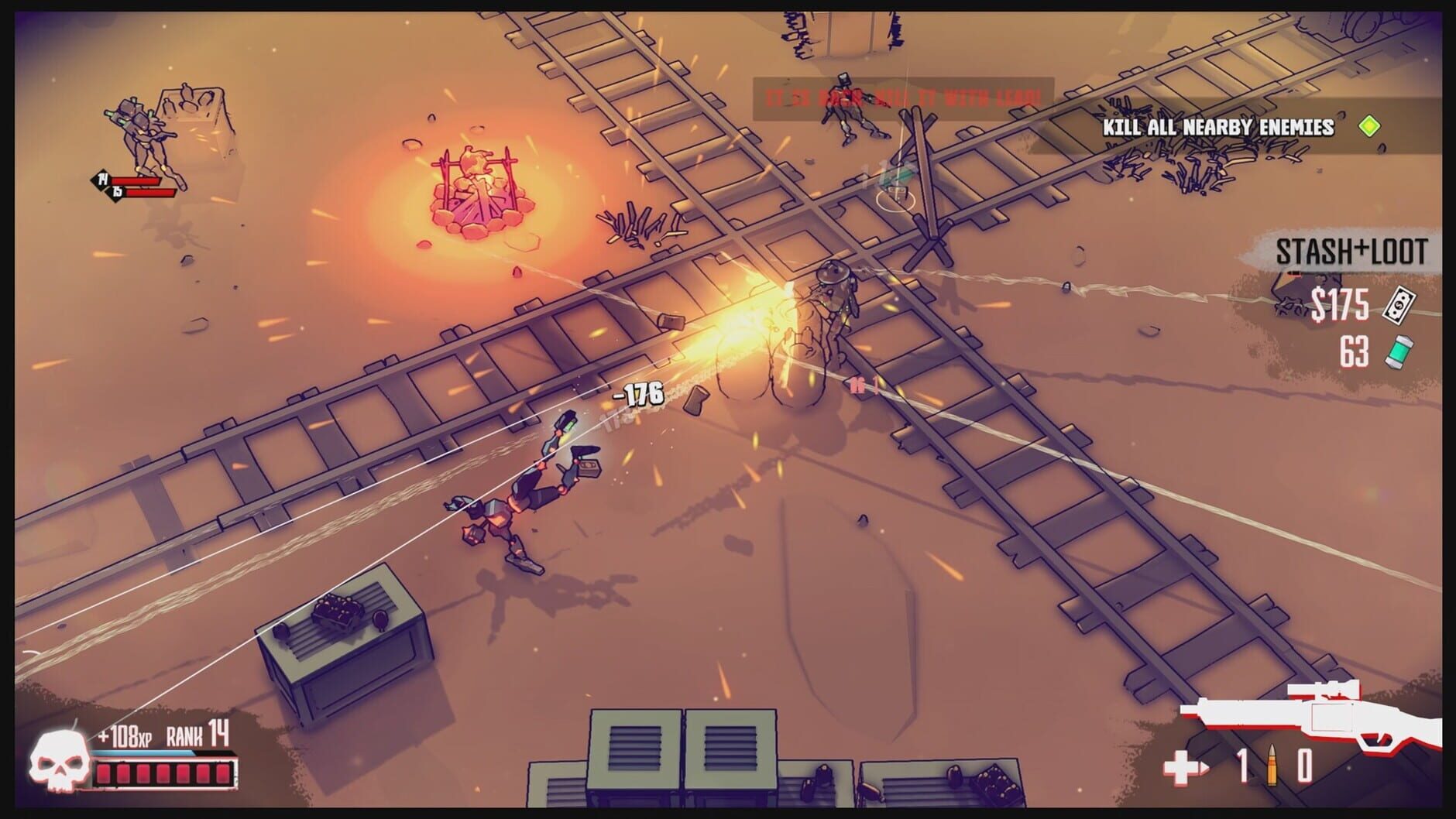 Screenshot for Dust & Neon