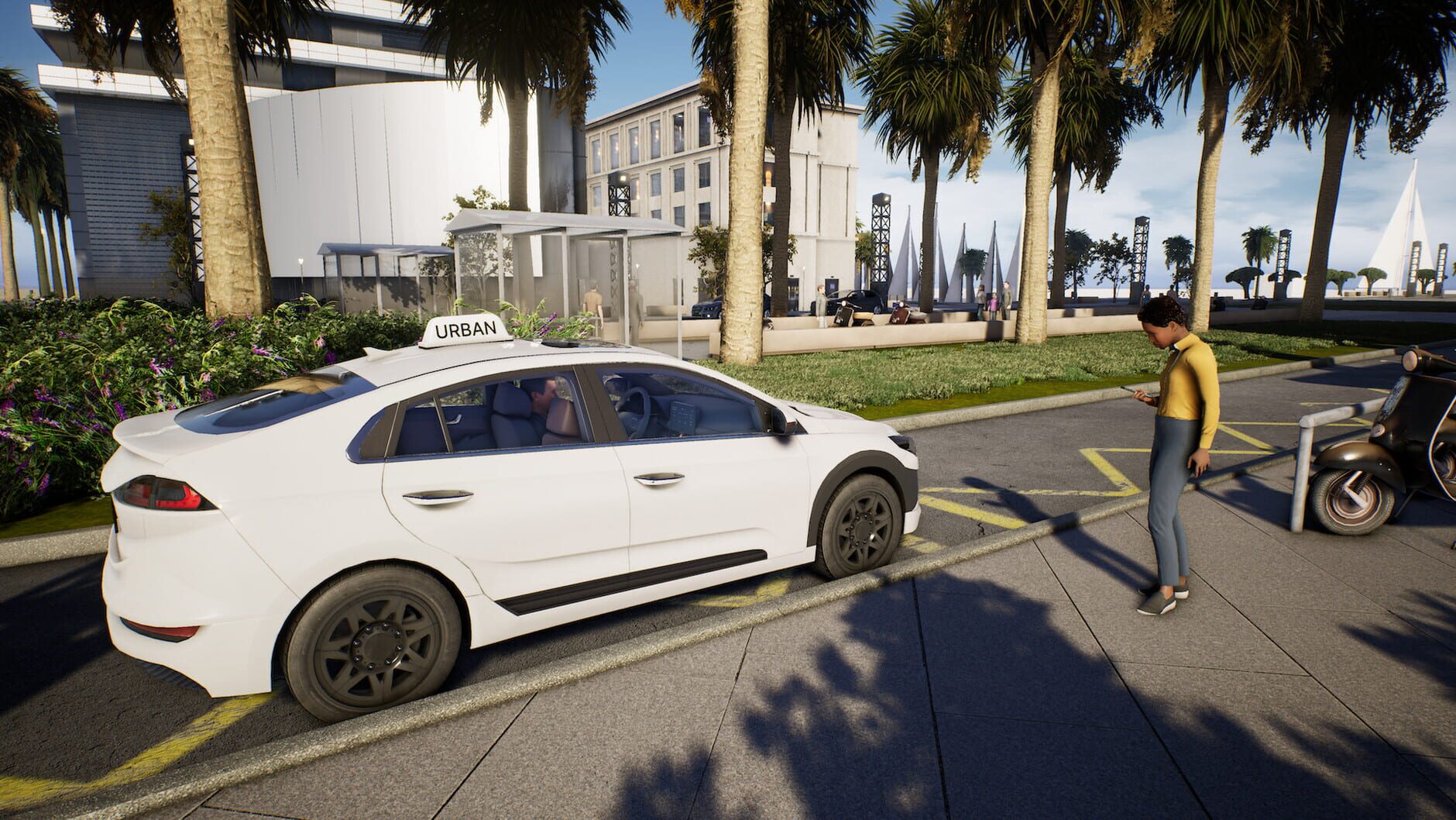 Screenshot for Taxi Life: A City Driving Simulator