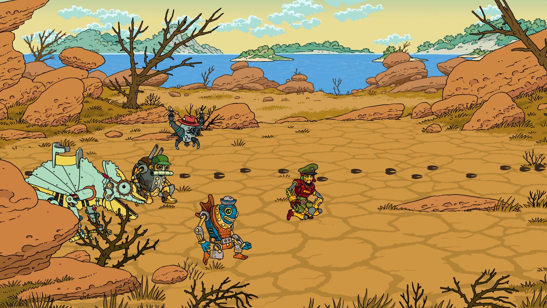 Screenshot for Curious Expedition 2: Robots of Lux