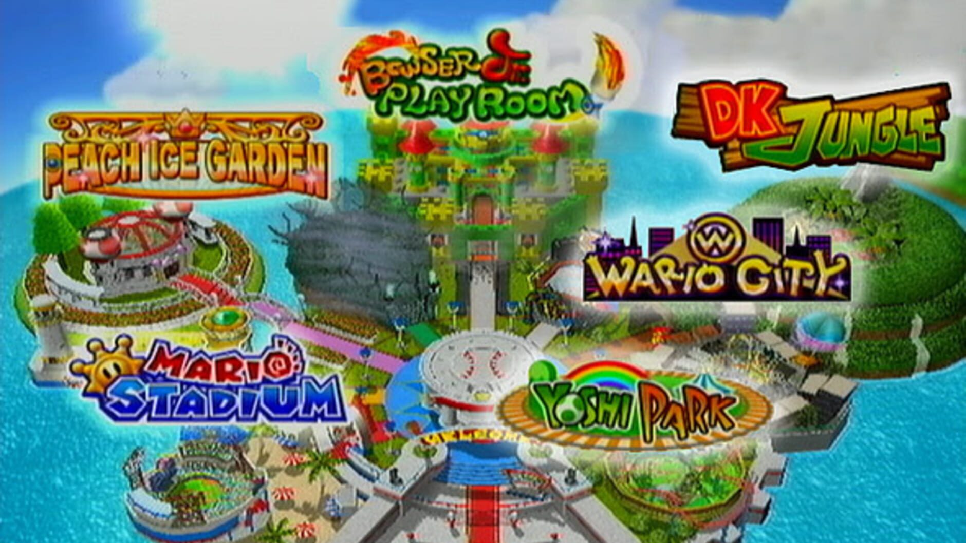 Screenshot for Mario Super Sluggers