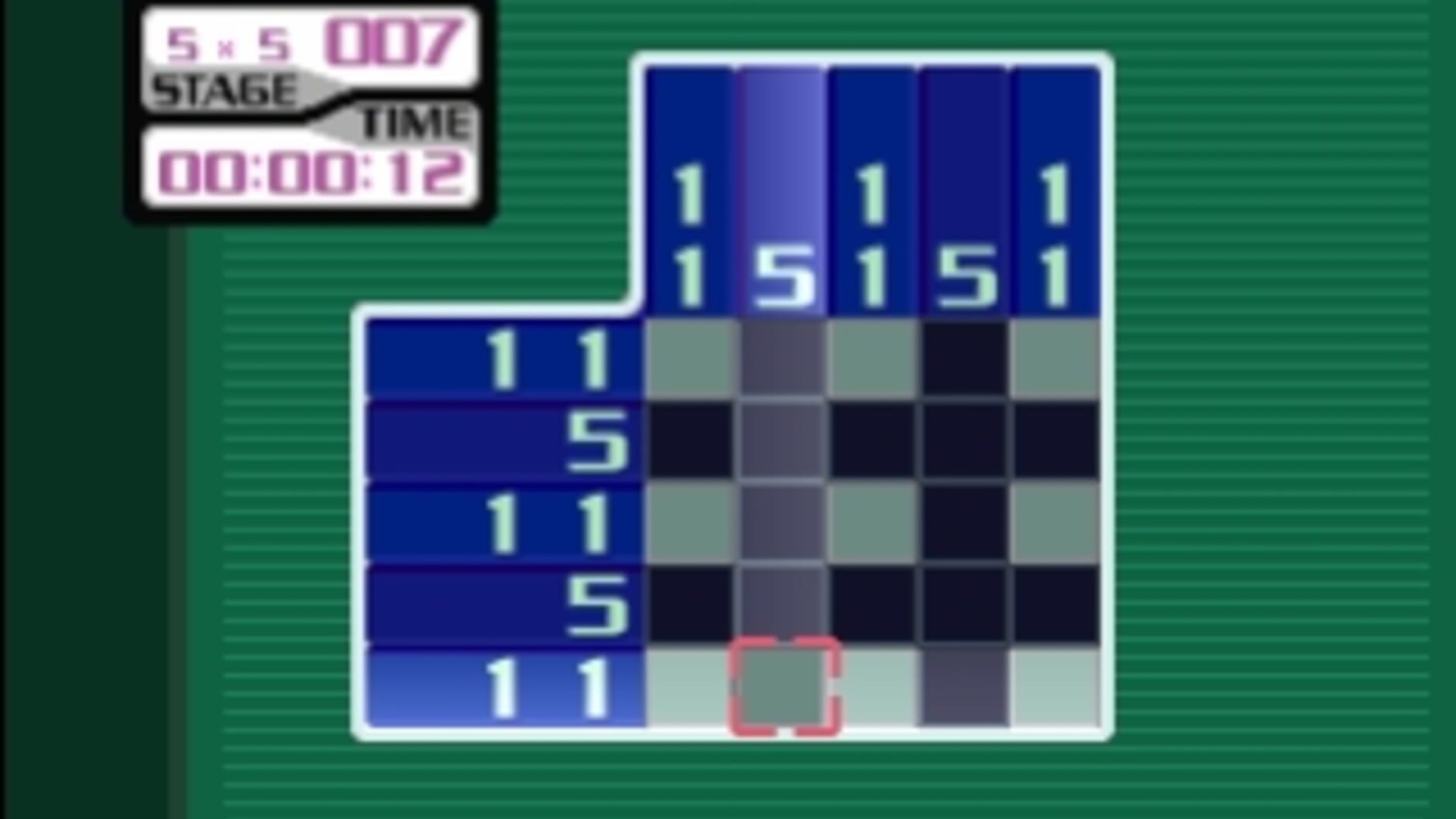 Screenshot for SuperLite 1500 Series: Oekaki Puzzle 3