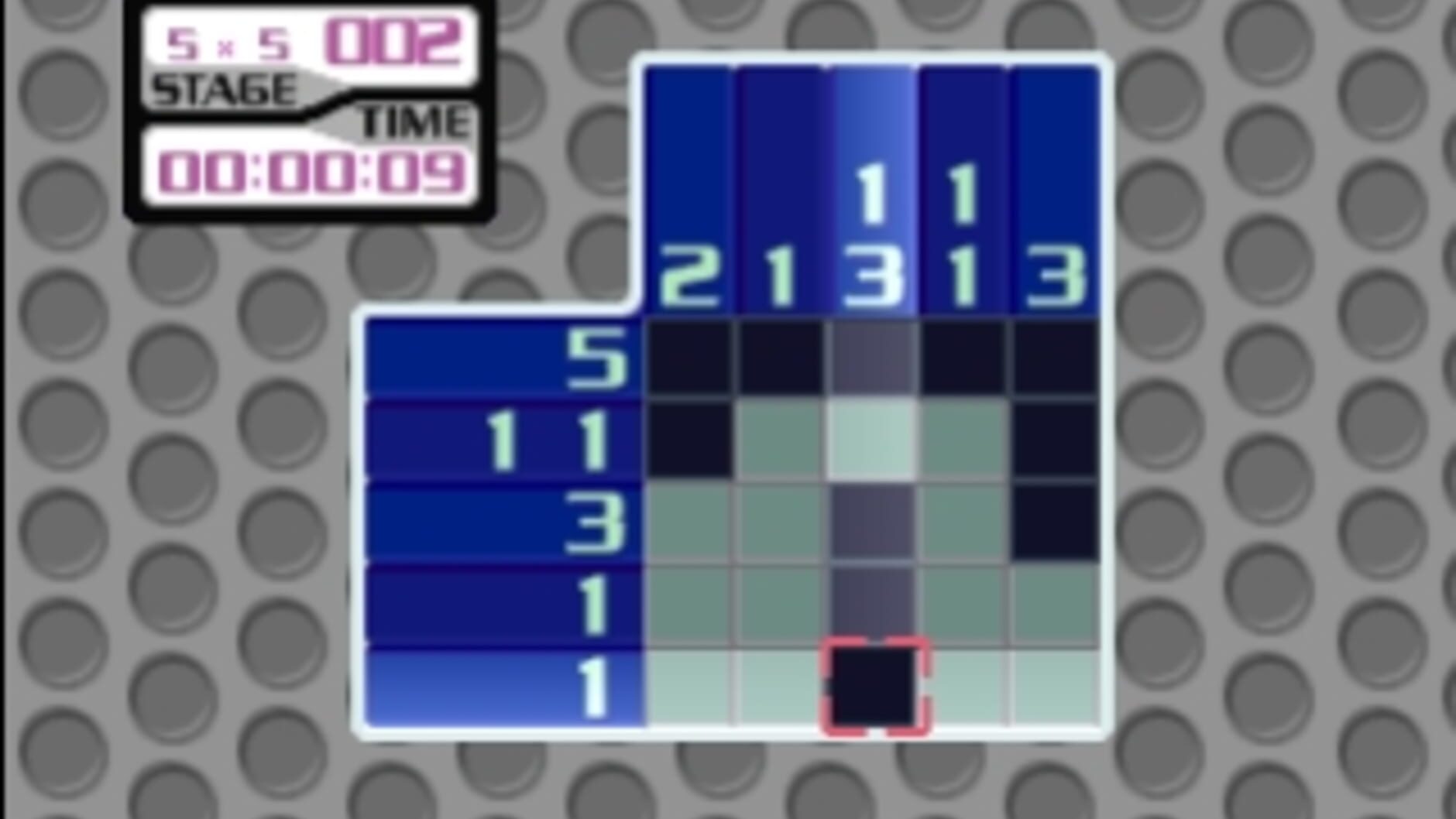 Screenshot for SuperLite 1500 Series: Oekaki Puzzle 4