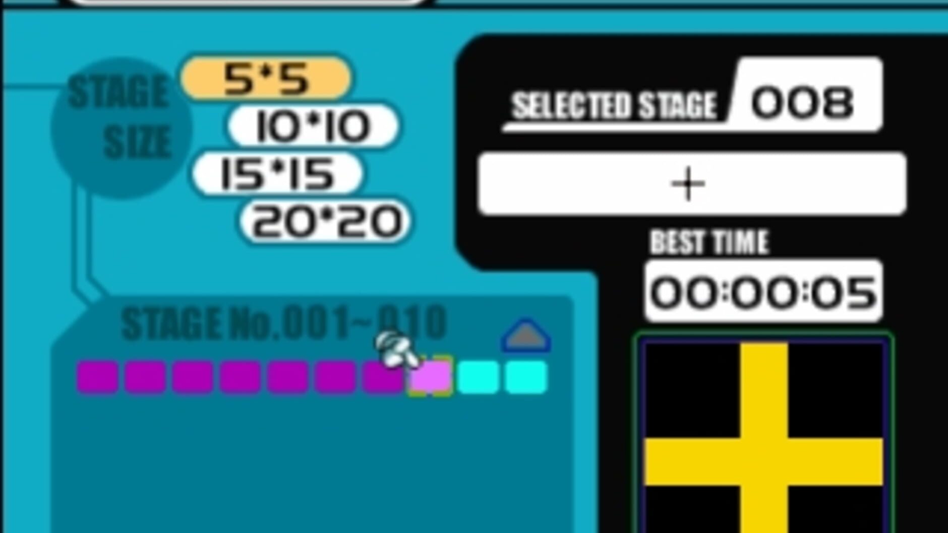 Screenshot for SuperLite 1500 Series: Oekaki Puzzle 4