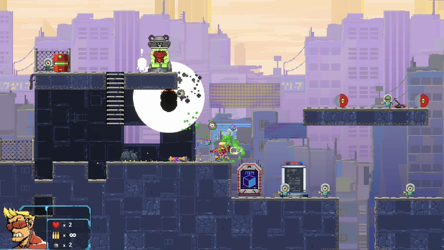 Screenshot for Metal Suits: Counter-Attack