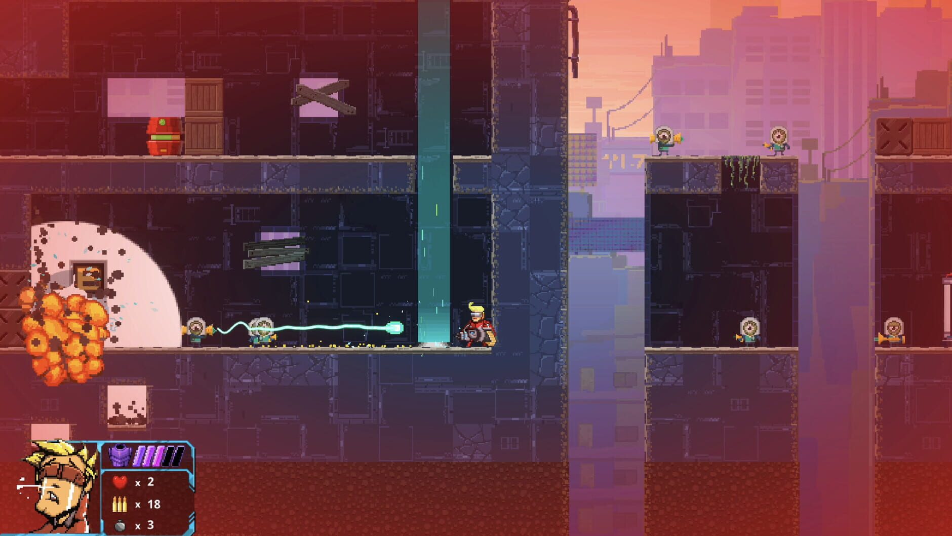 Screenshot for Metal Suits: Counter-Attack