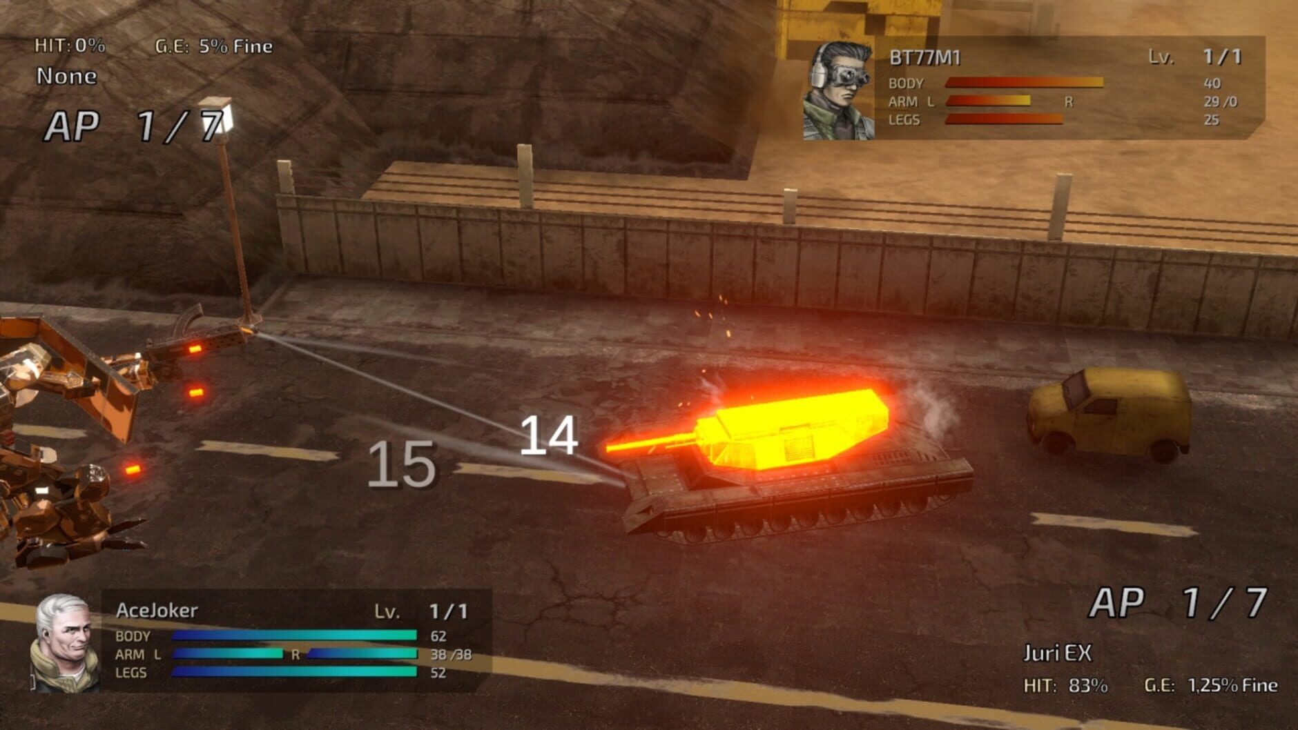 Screenshot for Front Mission 2: Remake