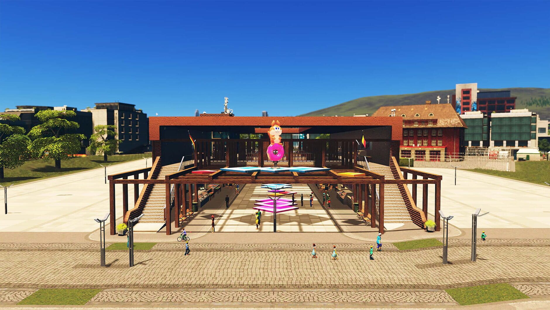 Screenshot for Cities: Skylines - Plazas & Promenades
