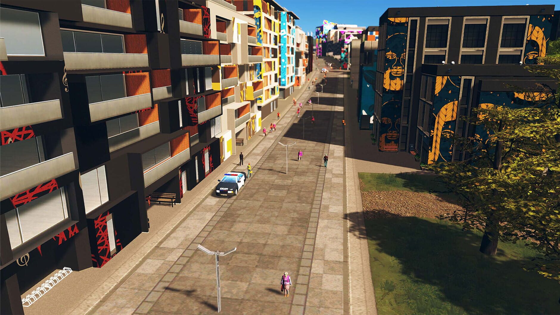 Screenshot for Cities: Skylines - Plazas & Promenades