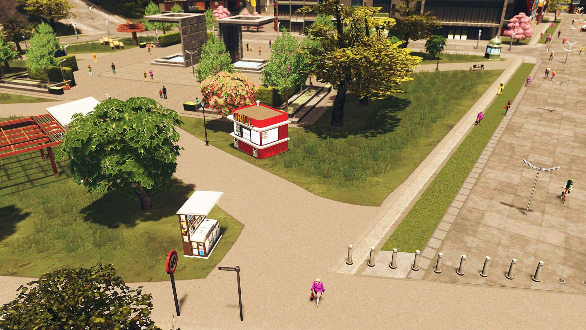 Screenshot for Cities: Skylines - Plazas & Promenades