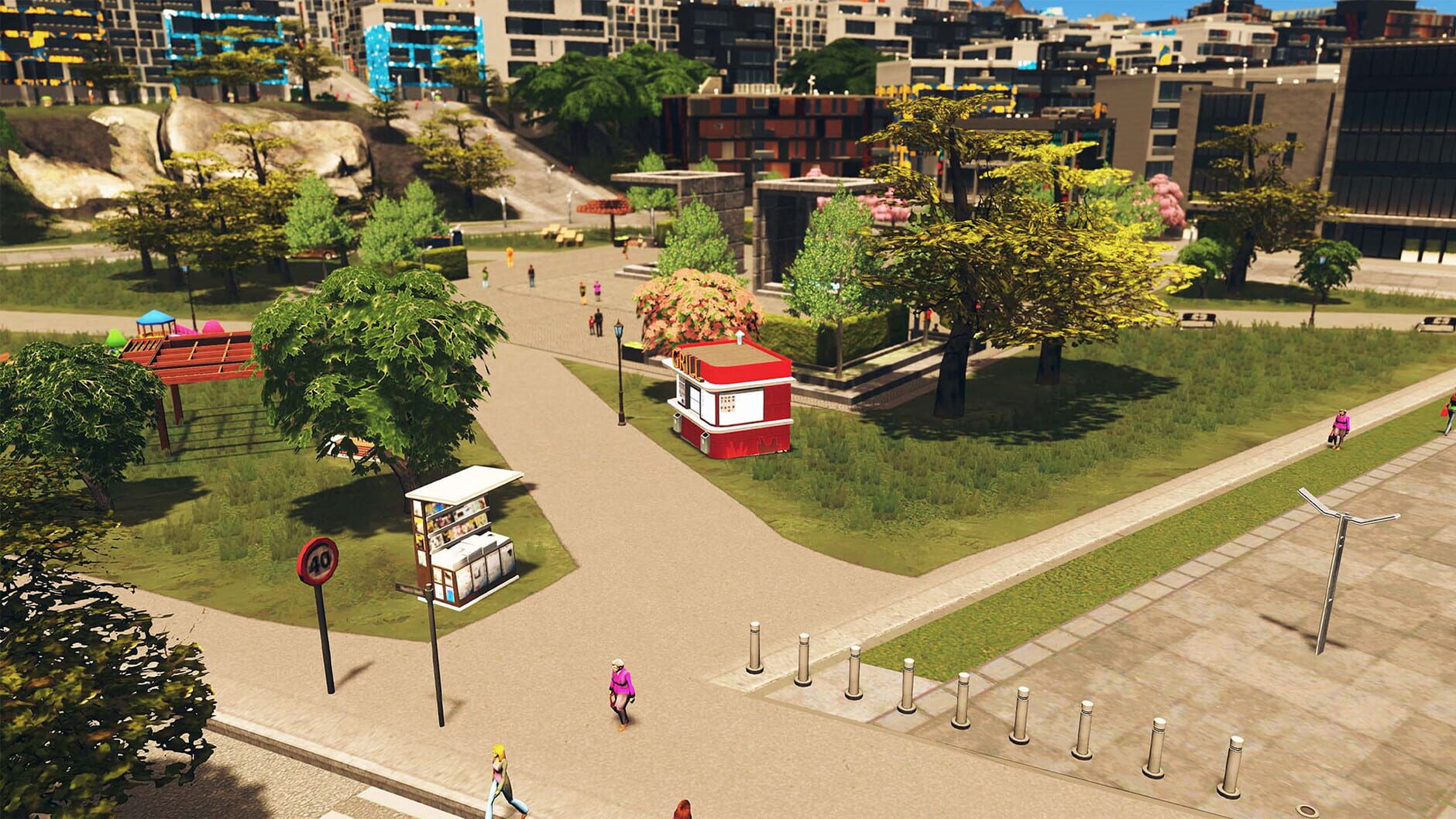 Screenshot for Cities: Skylines - Plazas & Promenades