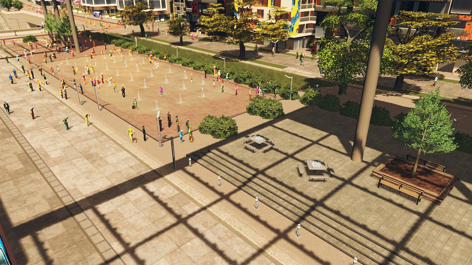 Screenshot for Cities: Skylines - Plazas & Promenades