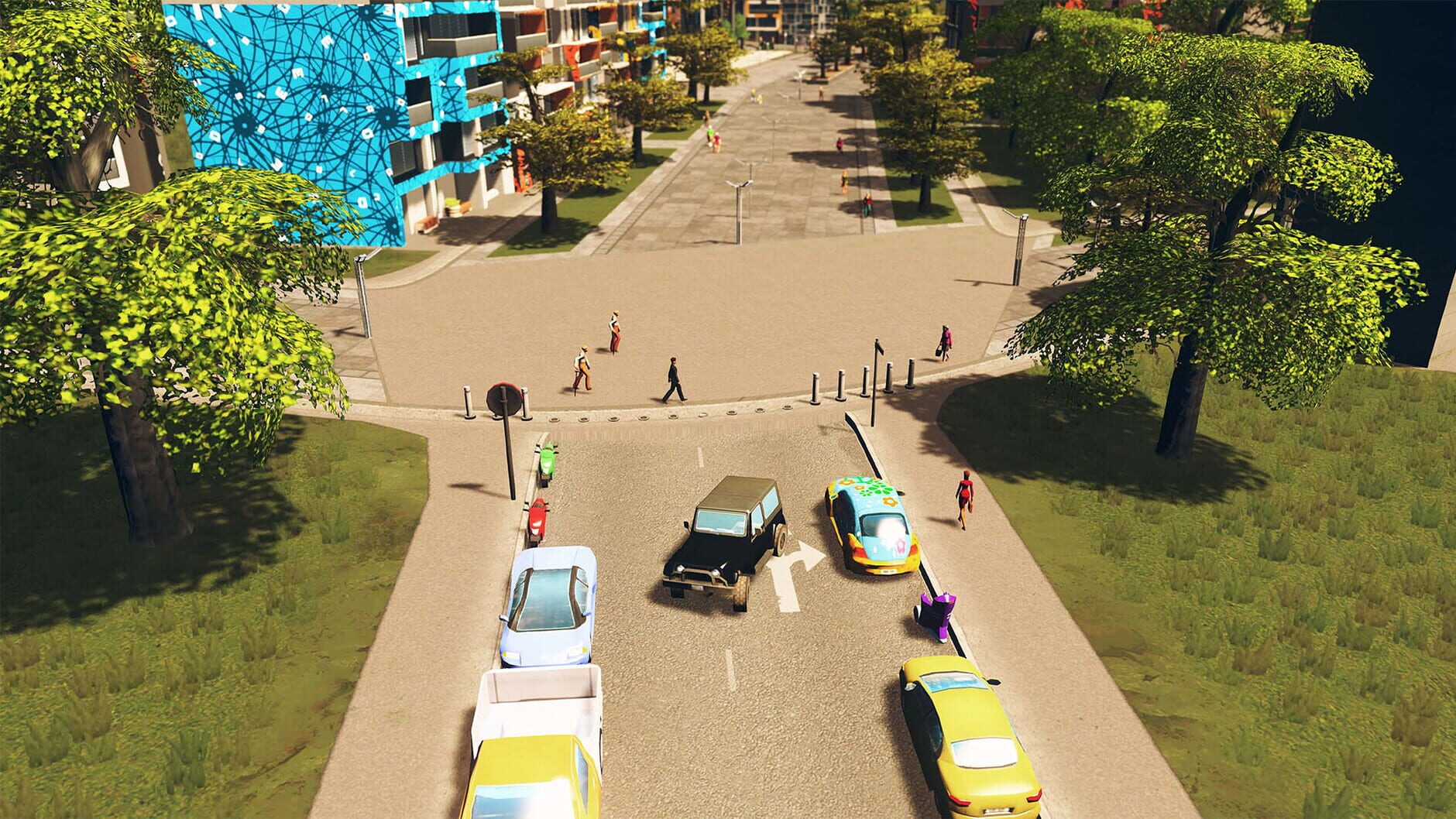 Screenshot for Cities: Skylines - Plazas & Promenades
