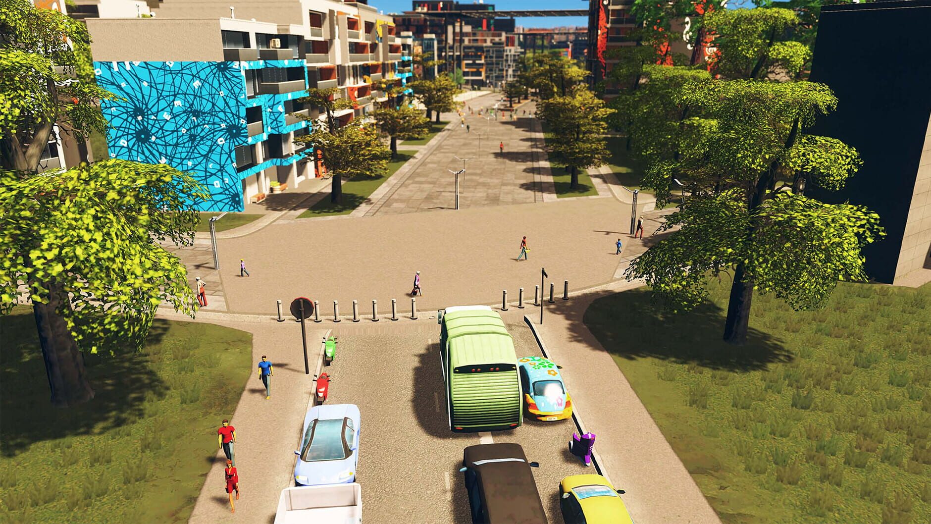 Screenshot for Cities: Skylines - Plazas & Promenades