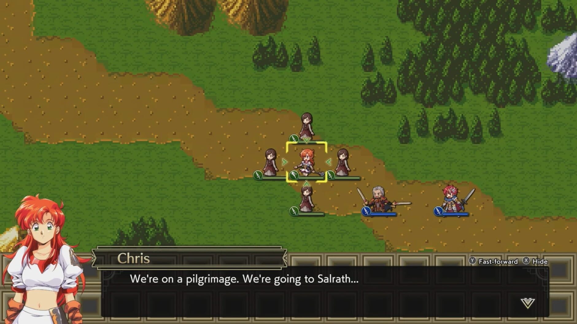 Screenshot for Langrisser: Hikari no Matsuei