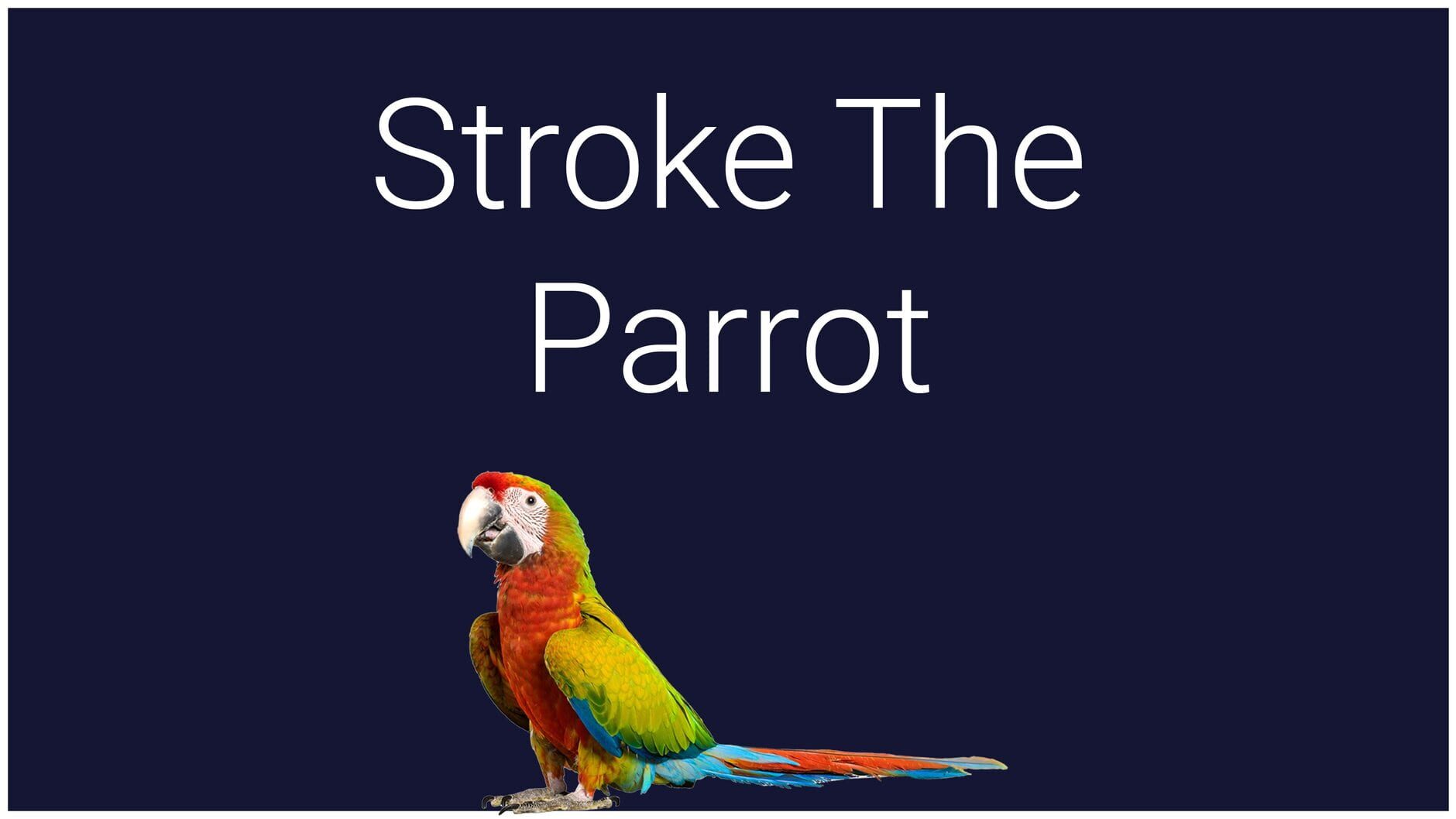 Screenshot for Stroke the Parrot