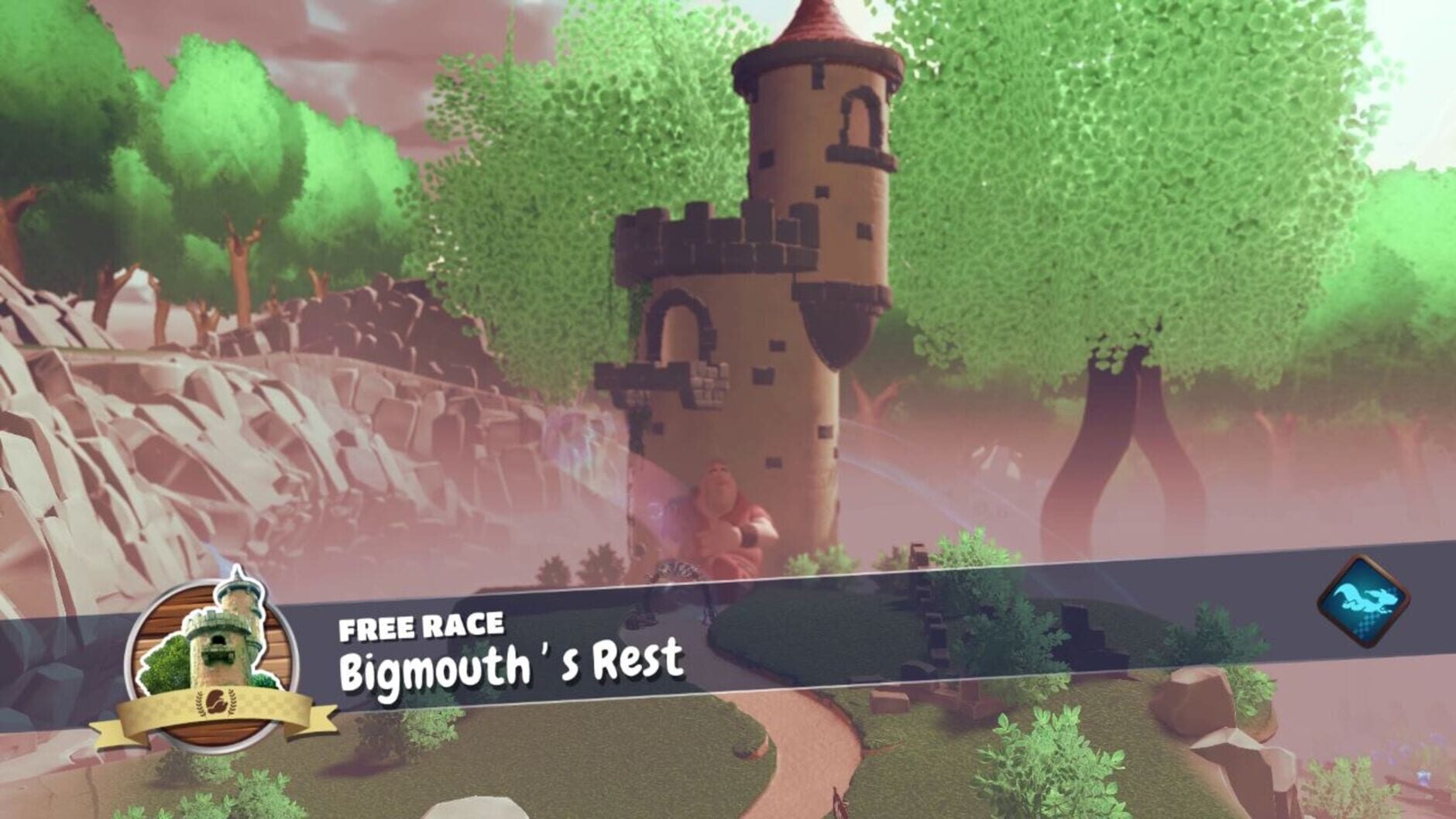 Screenshot for Smurfs Kart