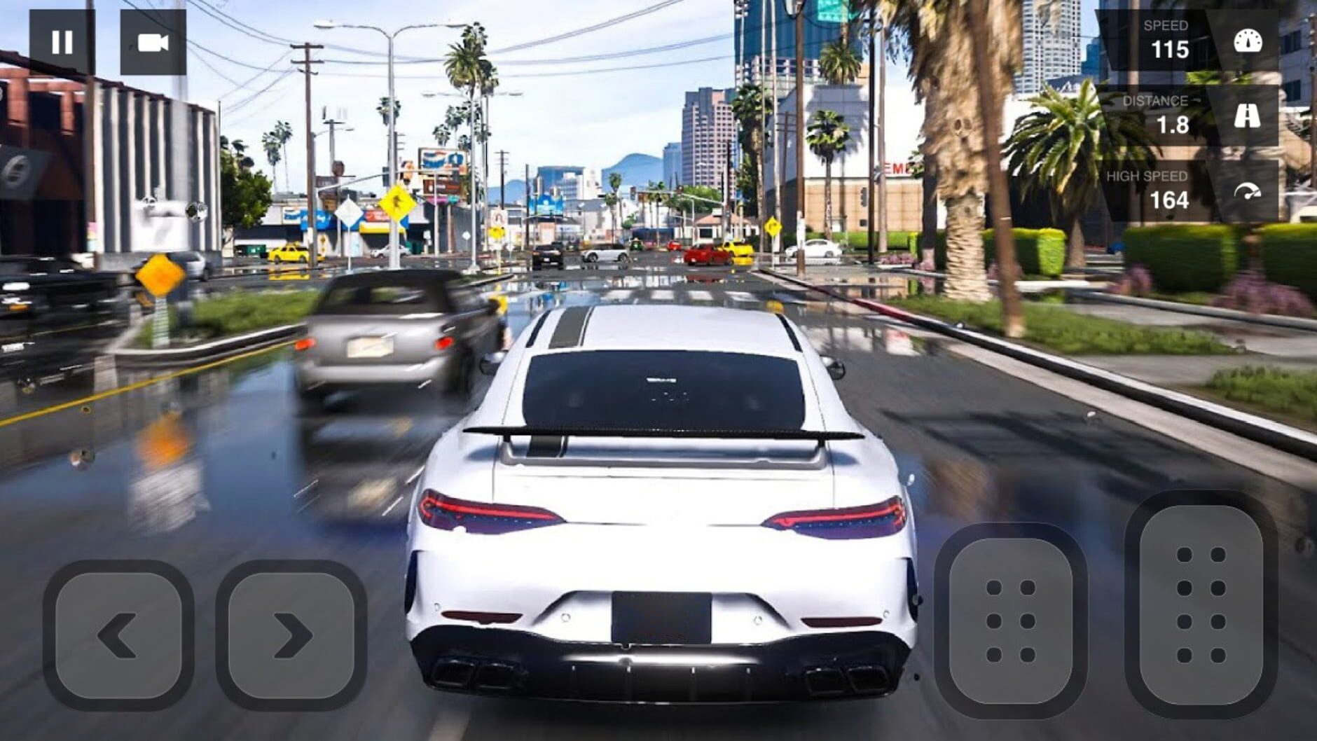 Screenshot for Car Racing: Highway Driving Simulator