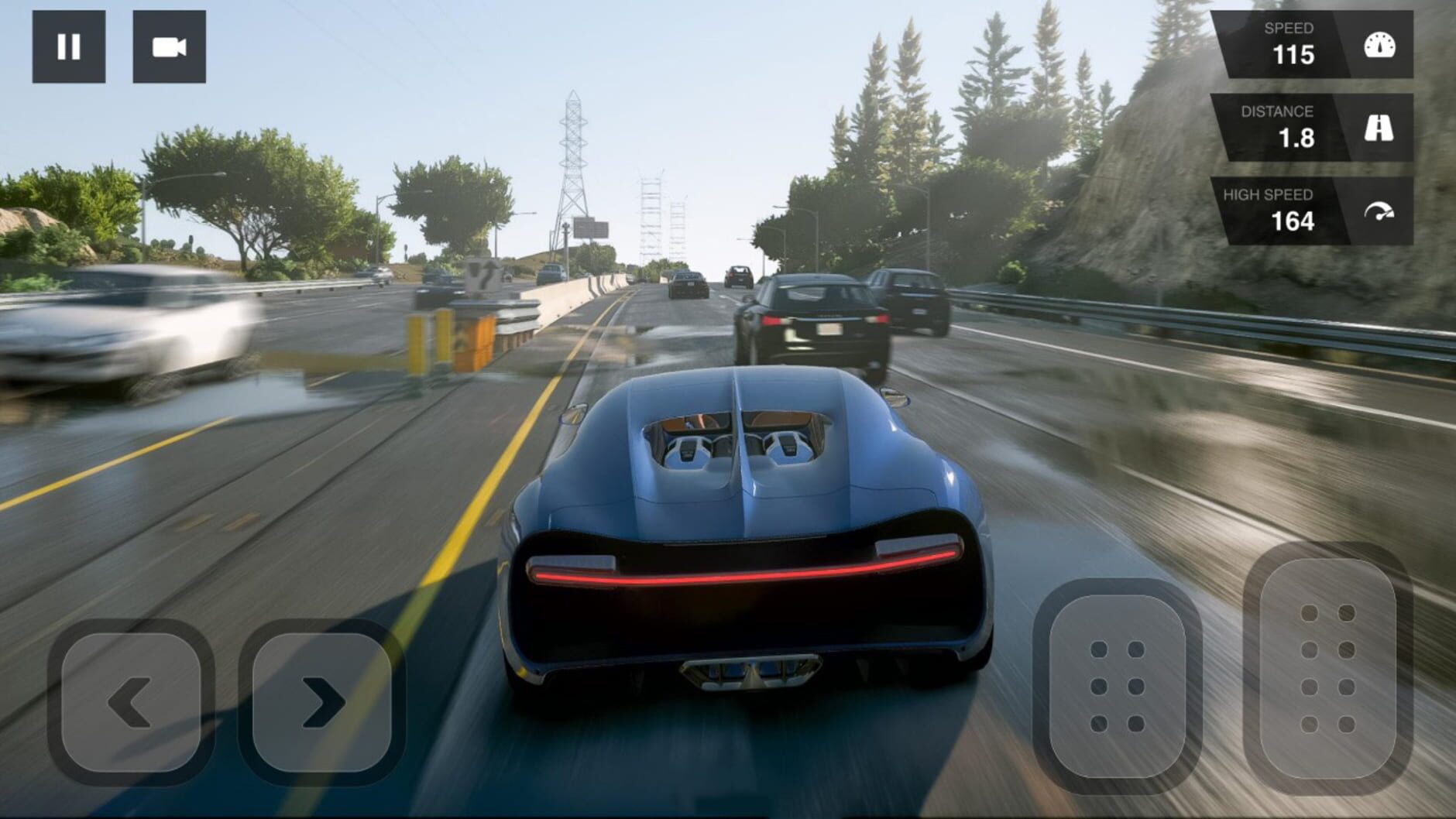 Screenshot for Car Racing: Highway Driving Simulator