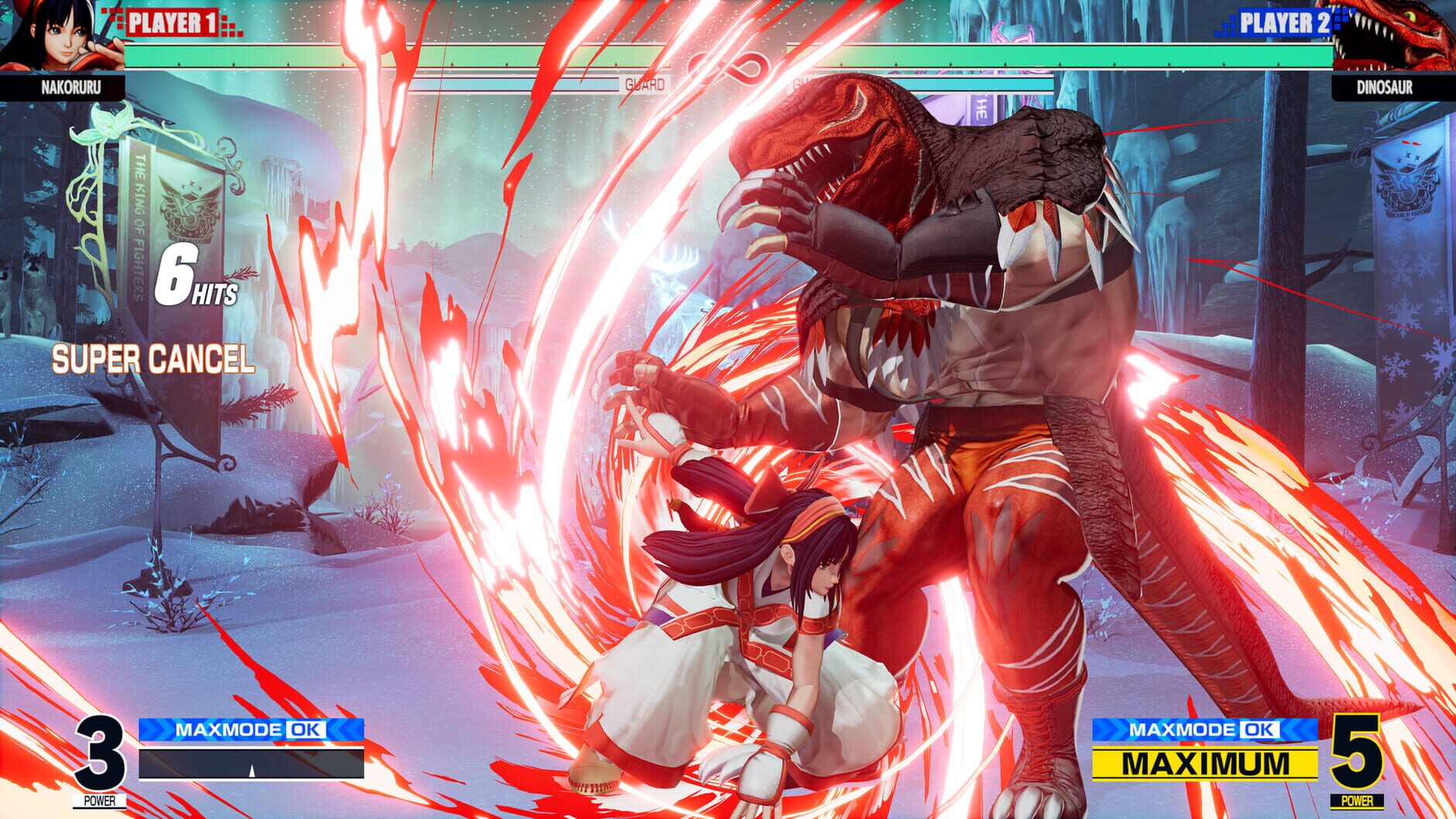 Screenshot for The King of Fighters XV: Team Samurai