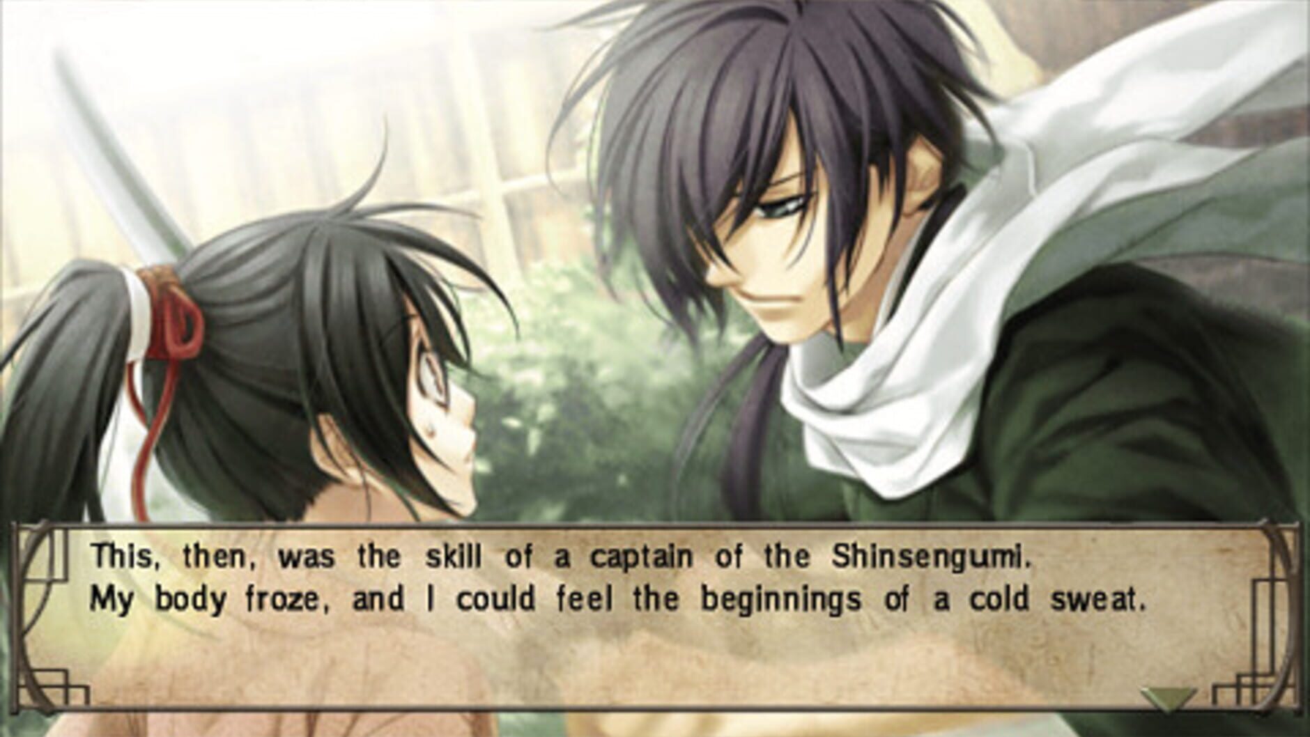Screenshot for Hakuoki: Demon of the Fleeting Blossom