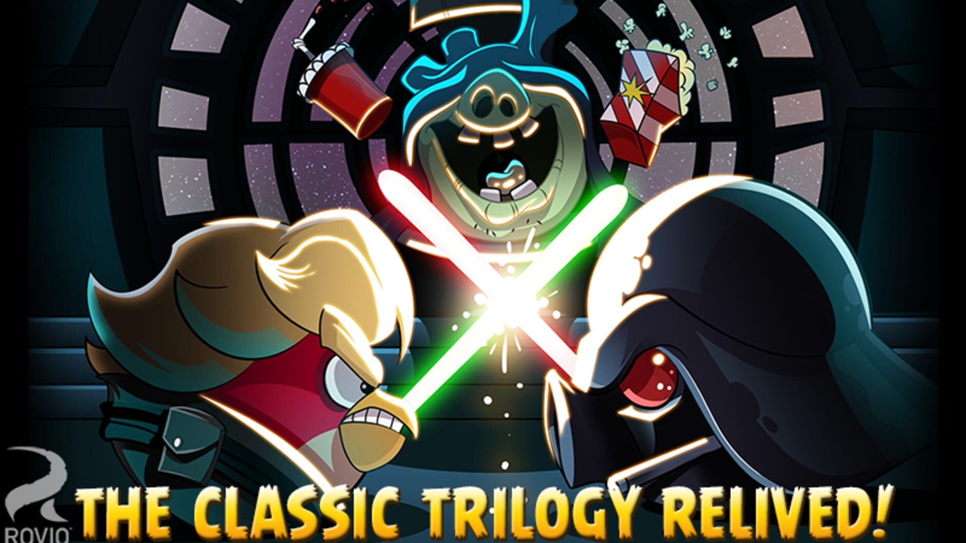 Screenshot for Angry Birds Star Wars HD