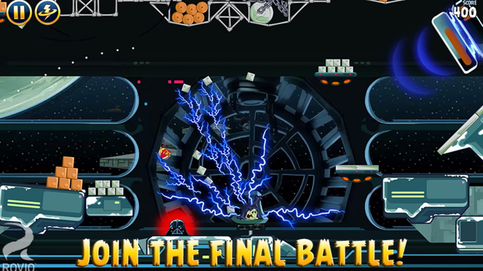 Screenshot for Angry Birds Star Wars HD