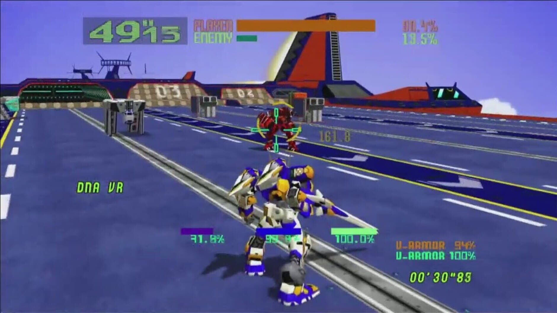 Screenshot for Cyber Troopers Virtual-On Oratorio Tangram