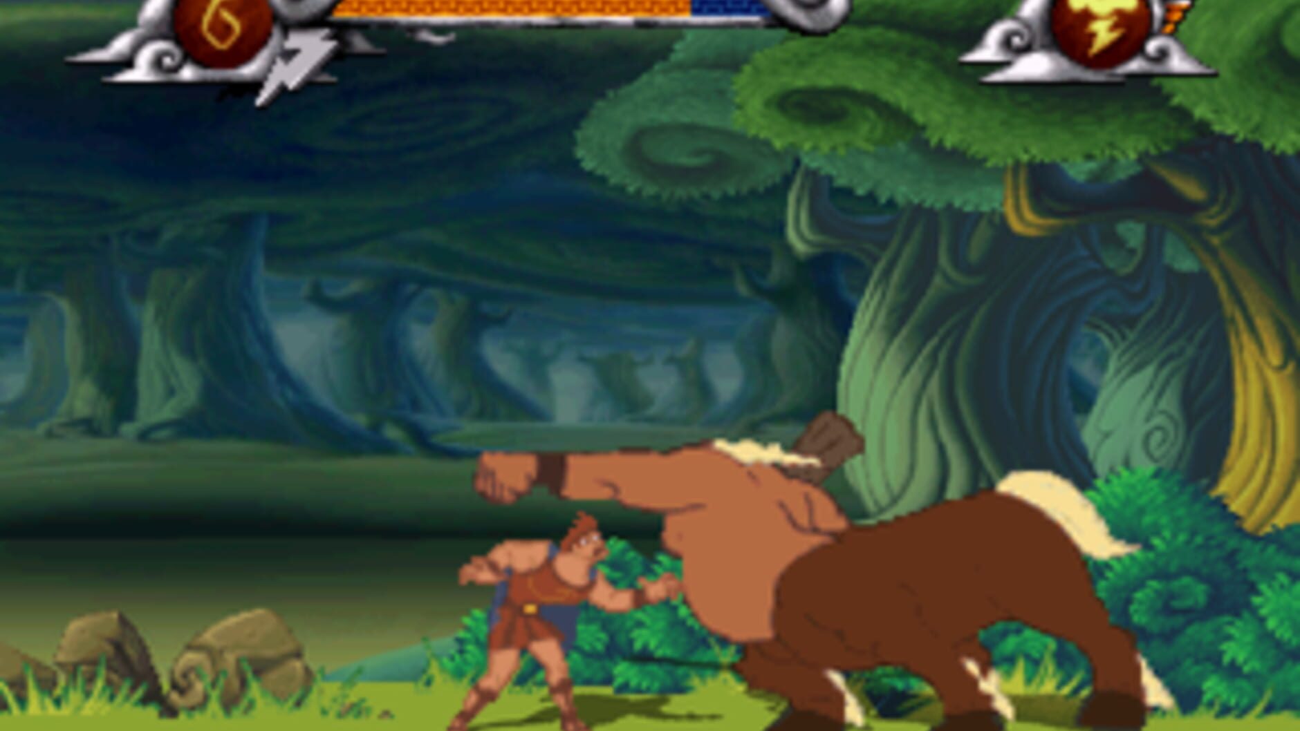 Screenshot for Disney's Hercules Action Game
