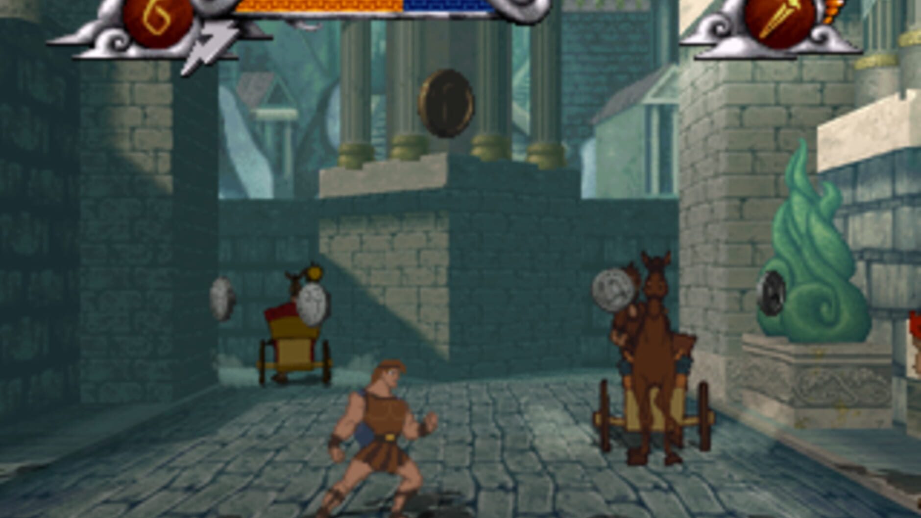 Screenshot for Disney's Hercules Action Game