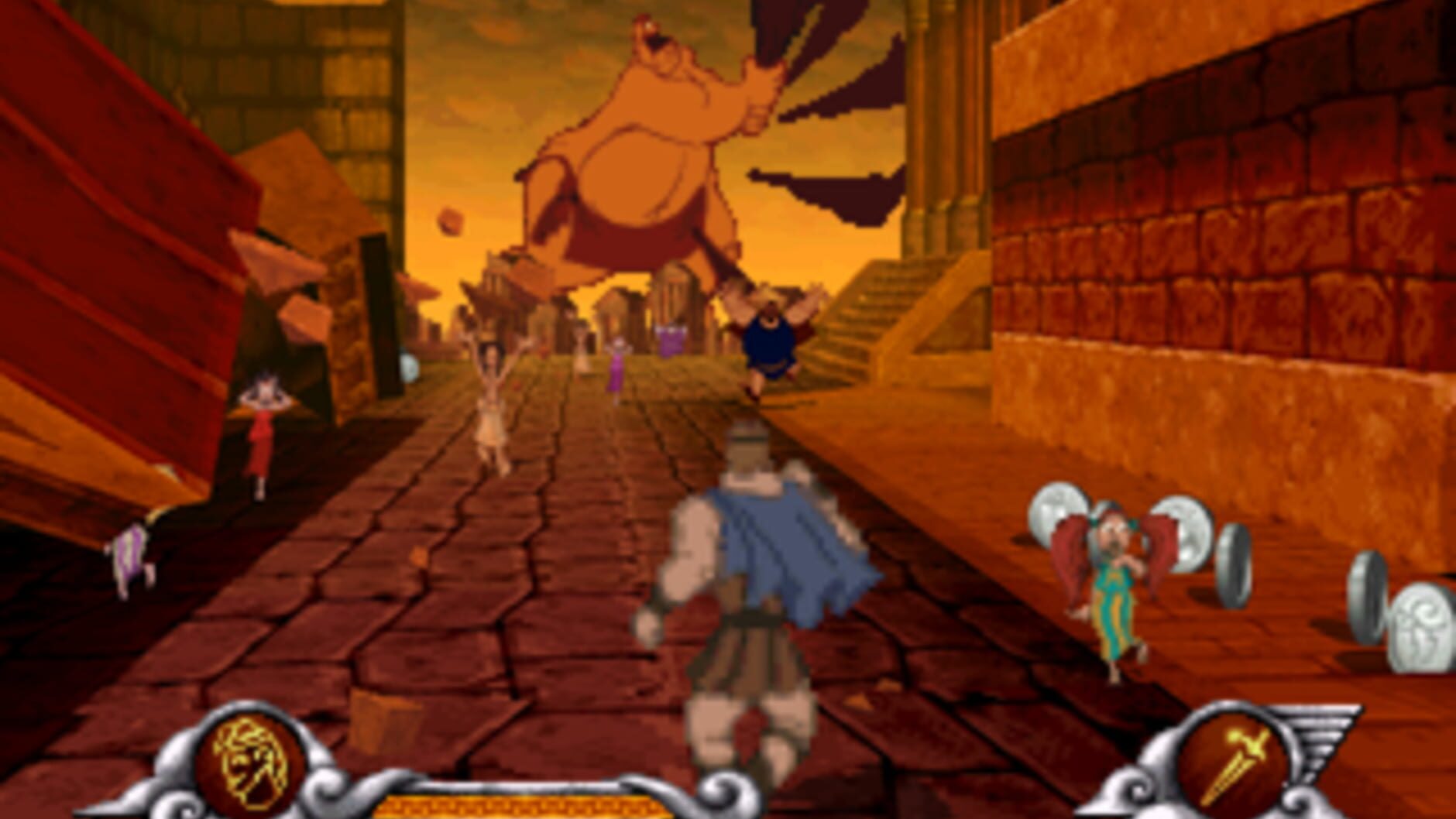 Screenshot for Disney's Hercules Action Game