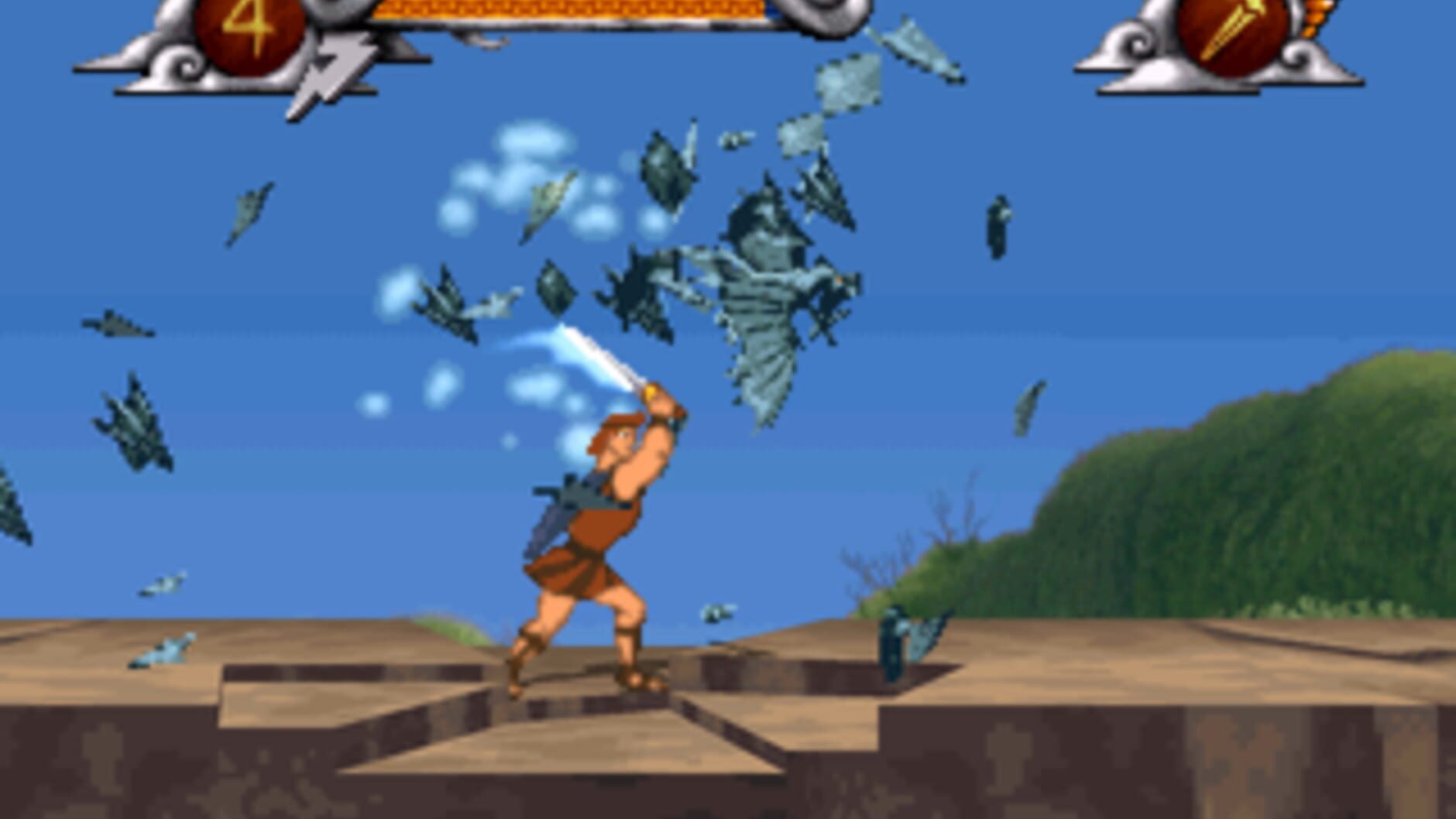 Screenshot for Disney's Hercules Action Game