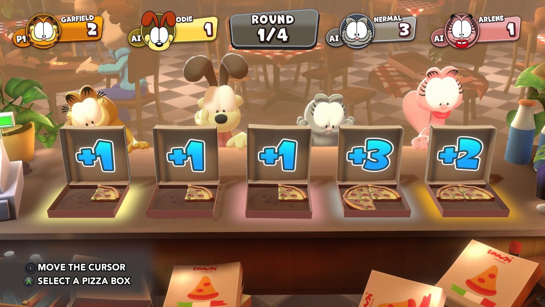 Screenshot for Garfield: Lasagna Party