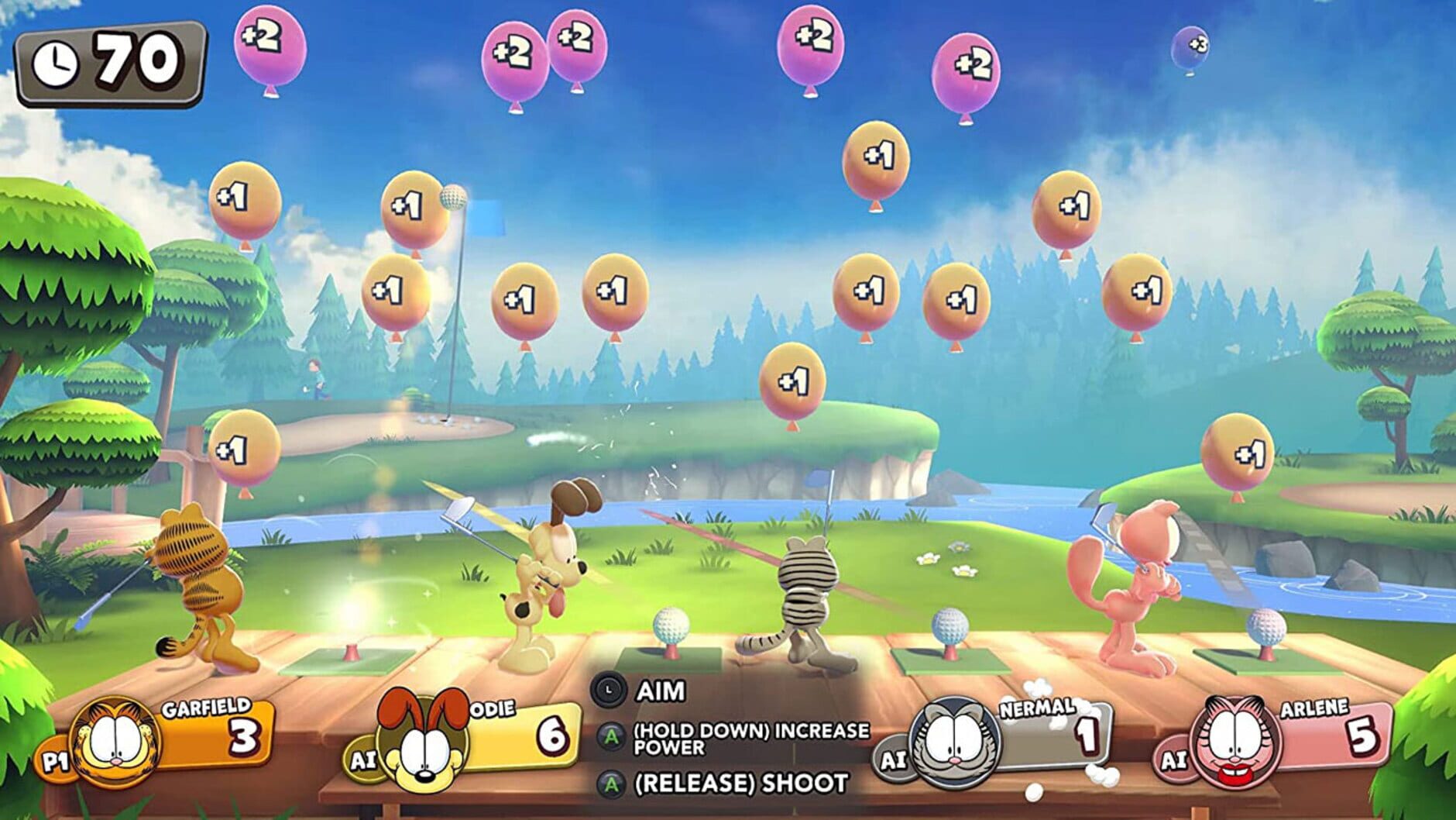 Screenshot for Garfield: Lasagna Party