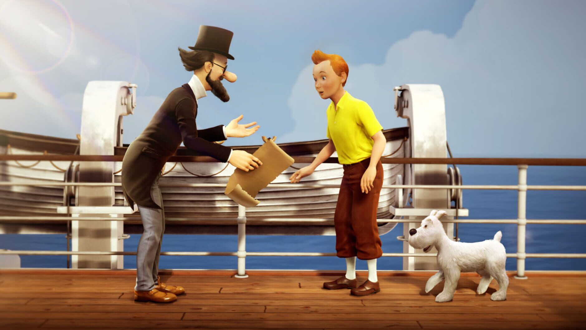 Screenshot for Tintin Reporter: Cigars of the Pharaoh