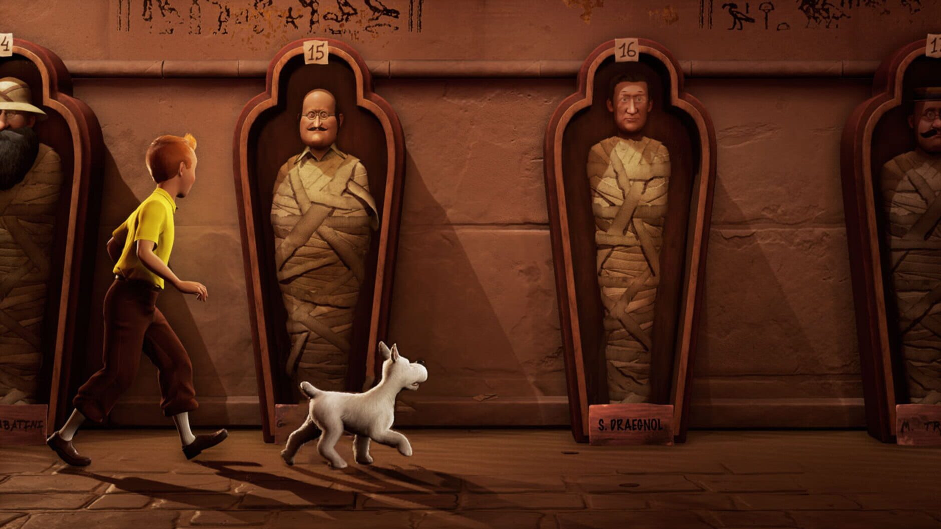 Screenshot for Tintin Reporter: Cigars of the Pharaoh