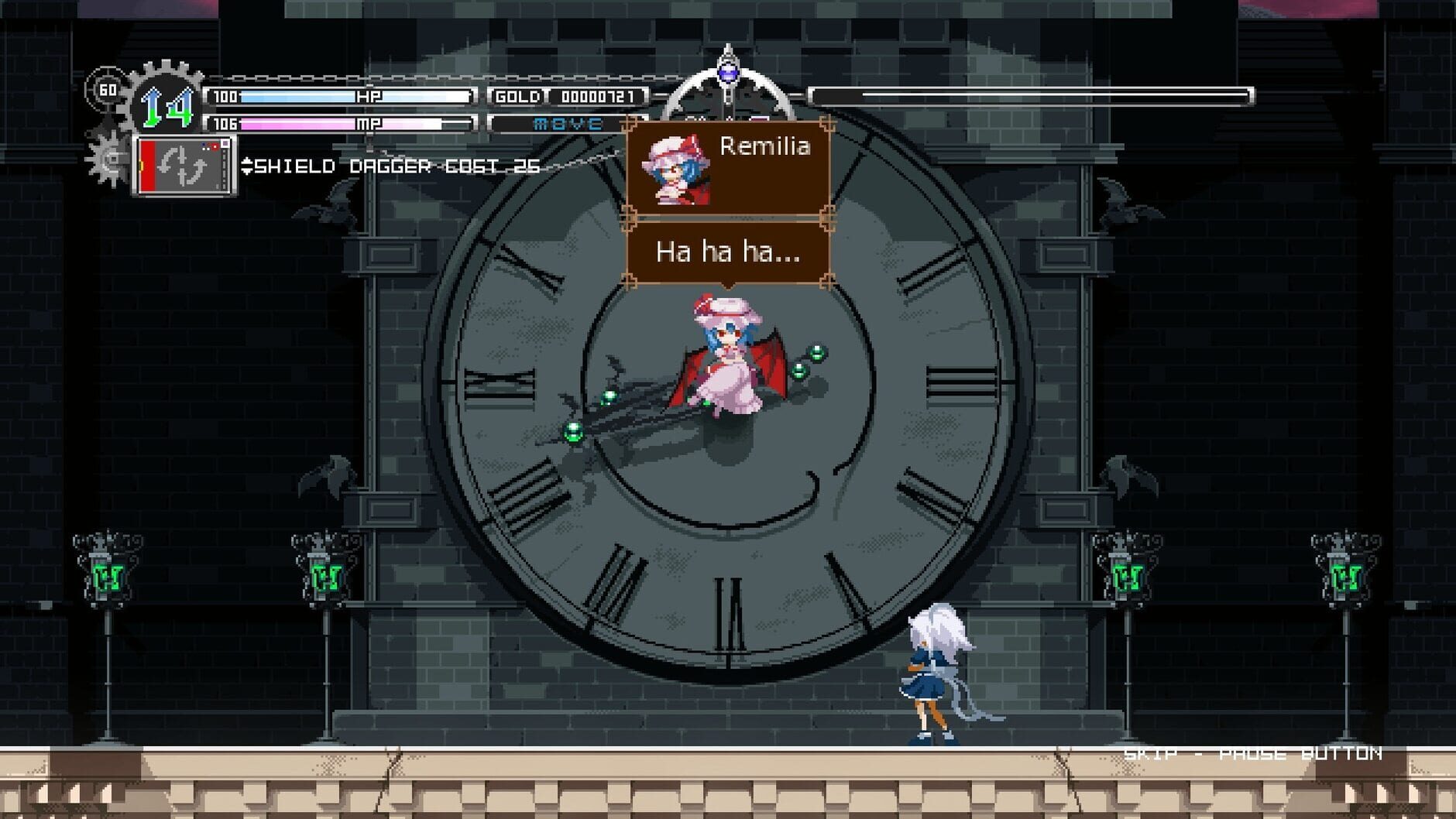Screenshot for Touhou Luna Nights