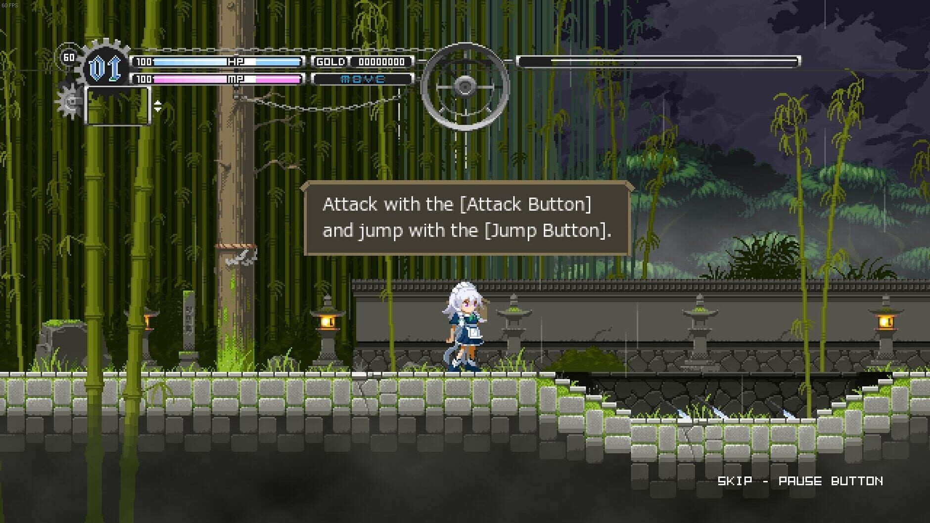 Screenshot for Touhou Luna Nights