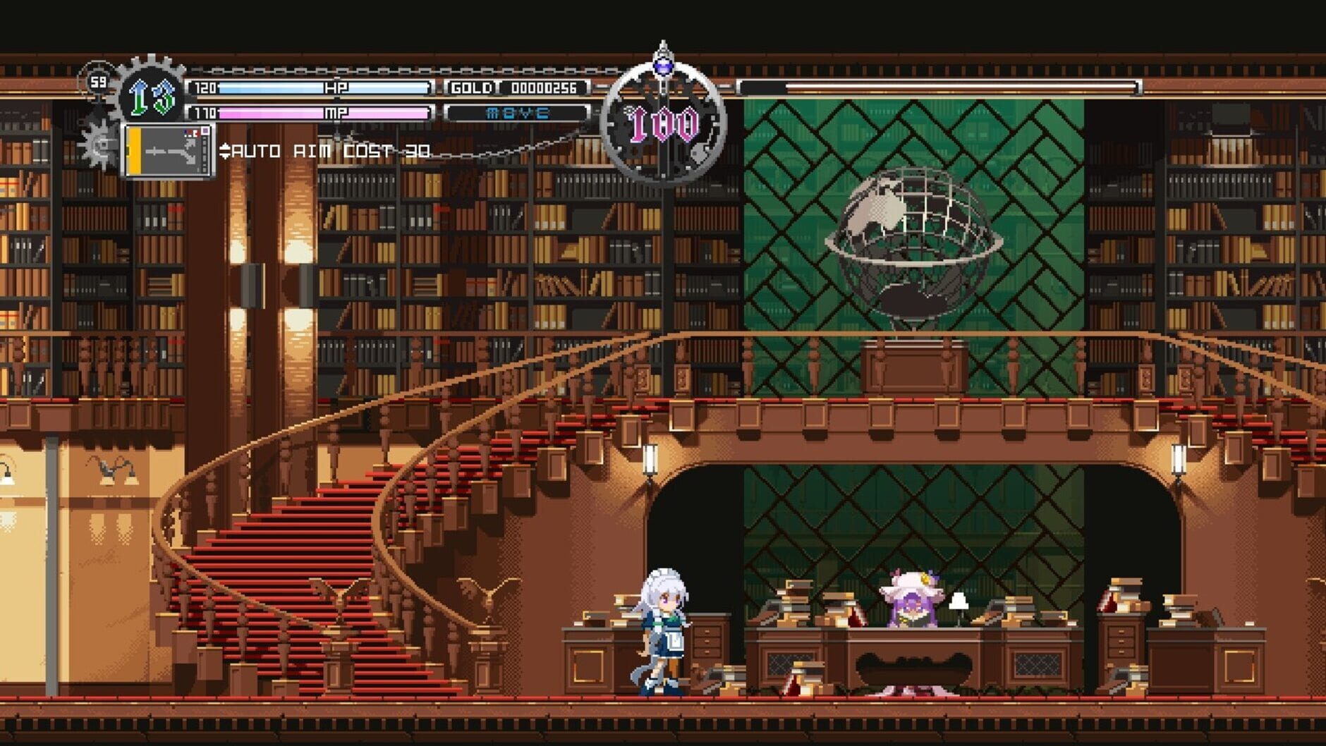 Screenshot for Touhou Luna Nights