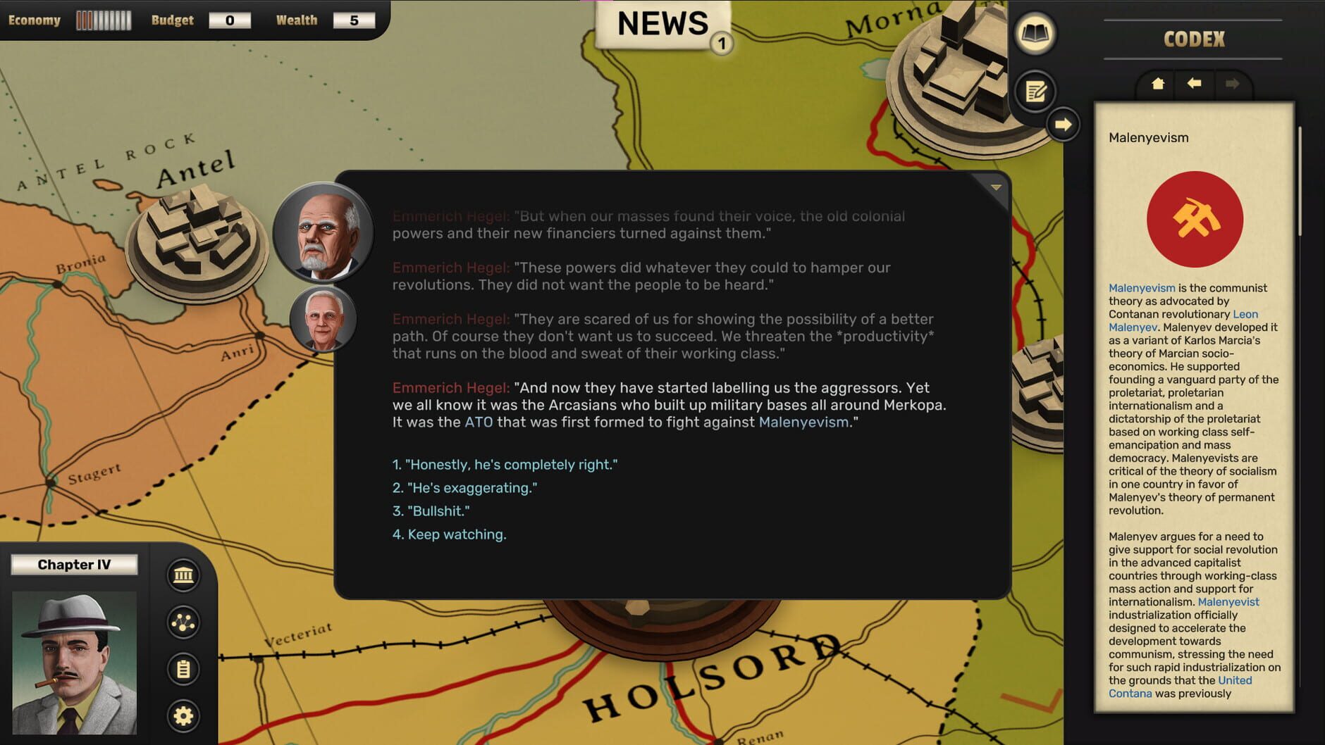 Screenshot for Suzerain