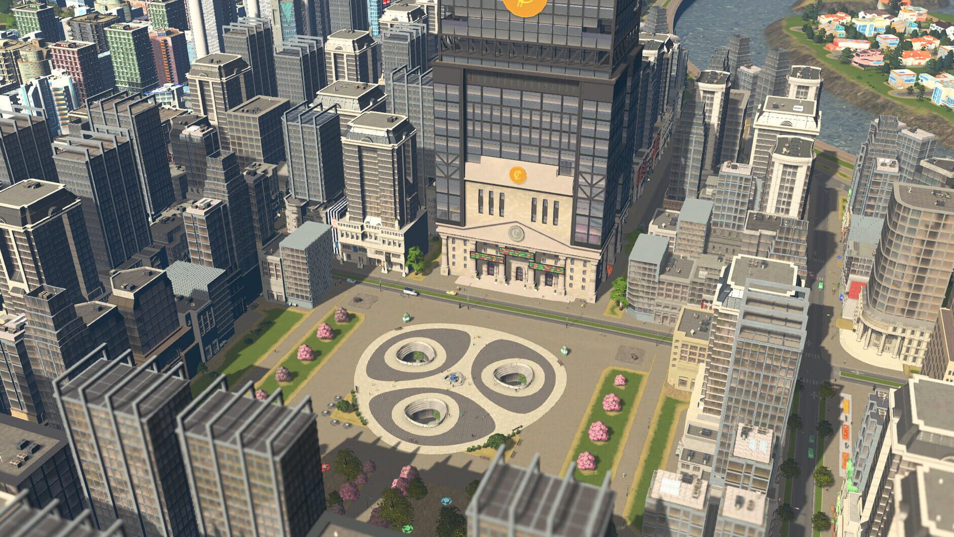 Screenshot for Cities: Skylines - Financial Districts