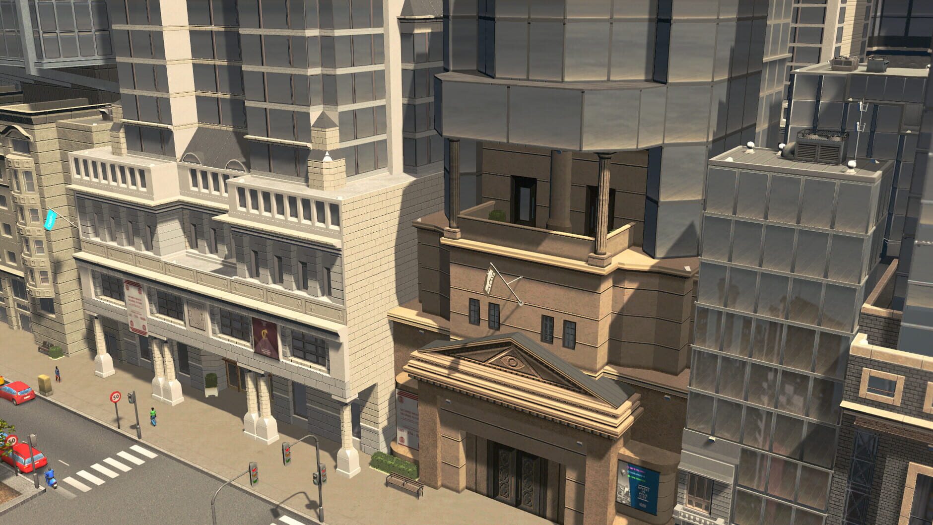 Screenshot for Cities: Skylines - Financial Districts