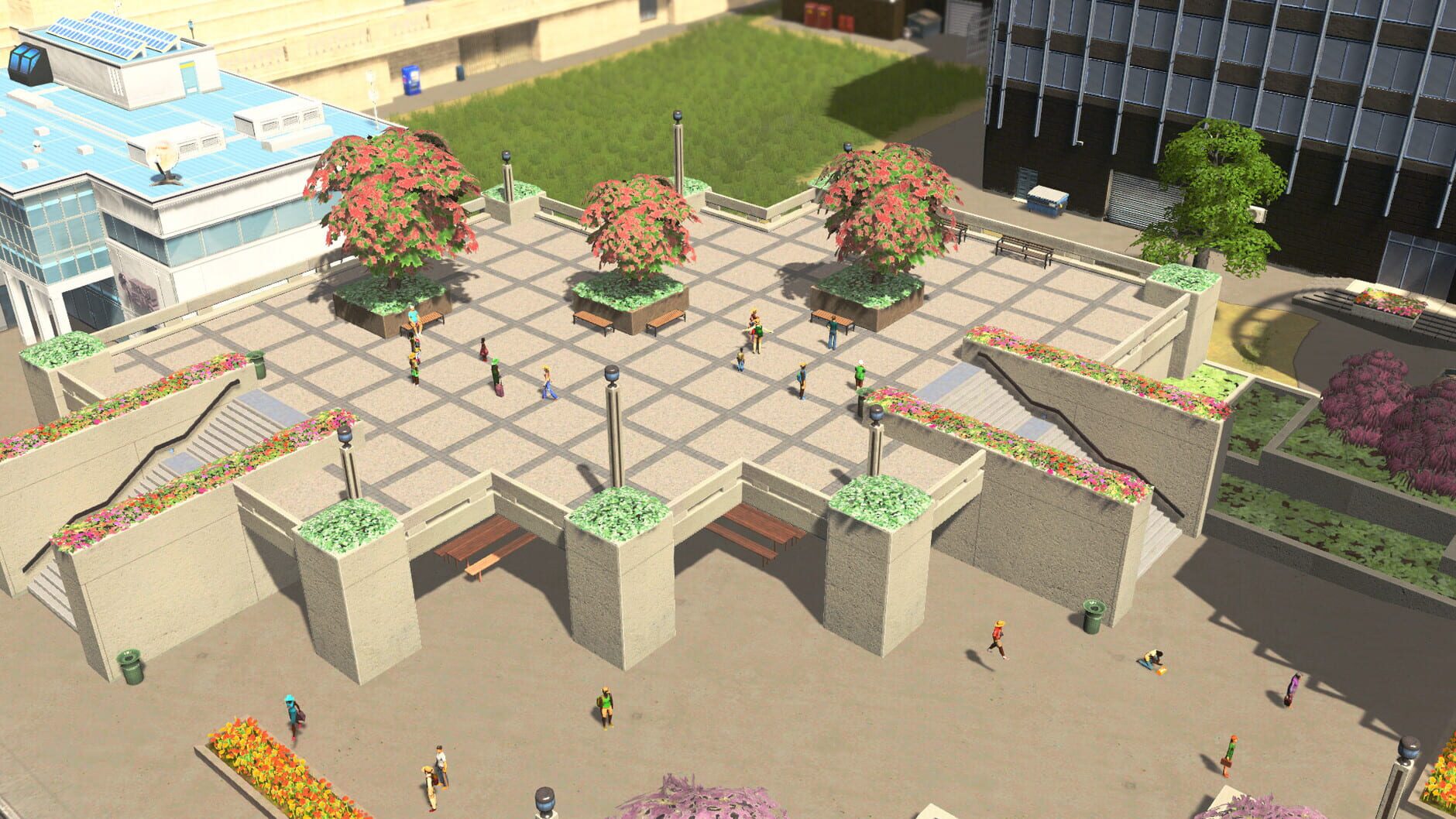 Screenshot for Cities: Skylines - Financial Districts