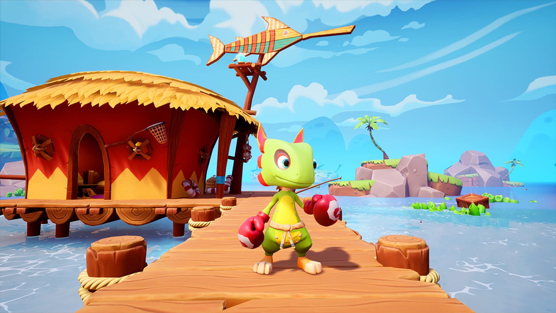 Screenshot for Kao the Kangaroo: Yooka x Kao