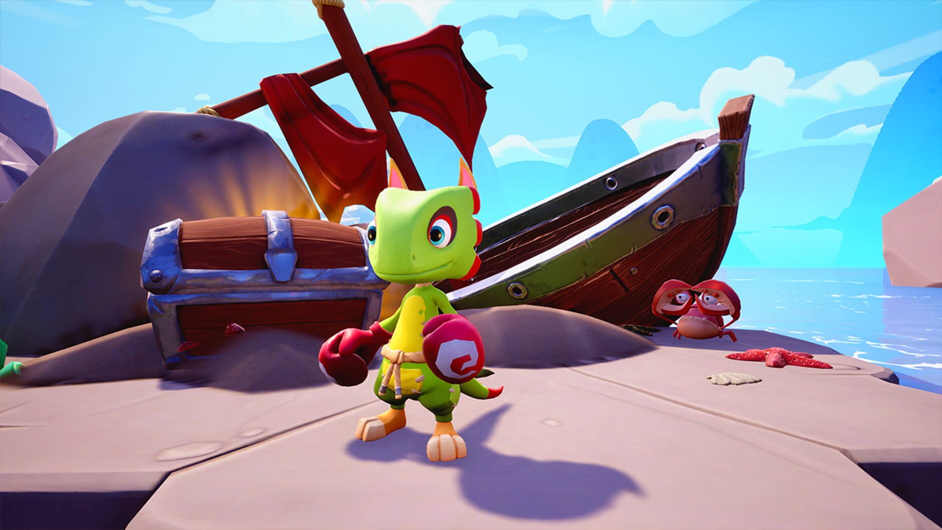 Screenshot for Kao the Kangaroo: Yooka x Kao