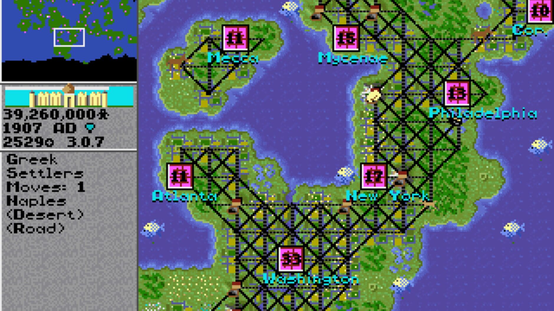 Screenshot for Sid Meier's Civilization